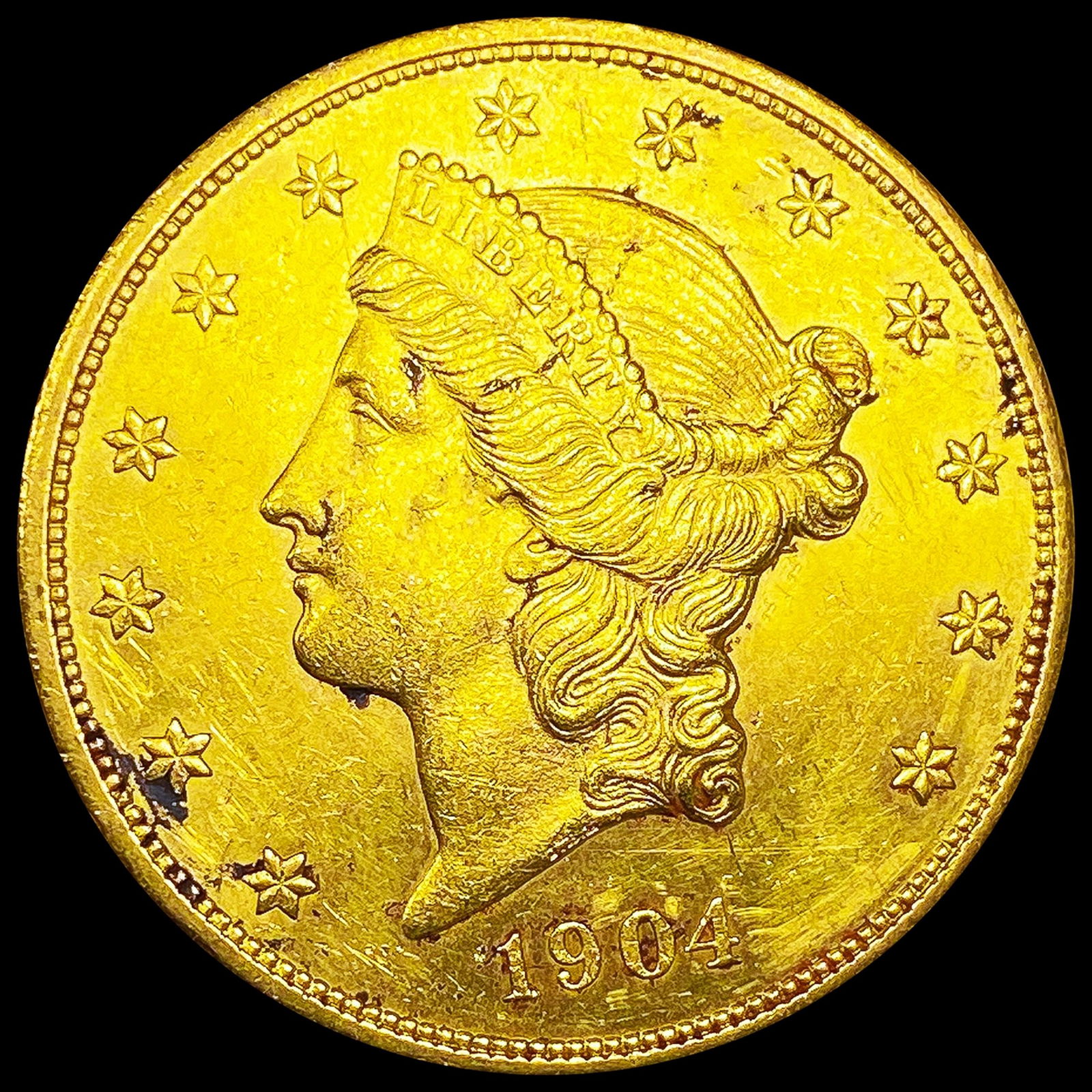 1904 $20 Gold Double Eagle UNCIRCULATED (1 of 2)