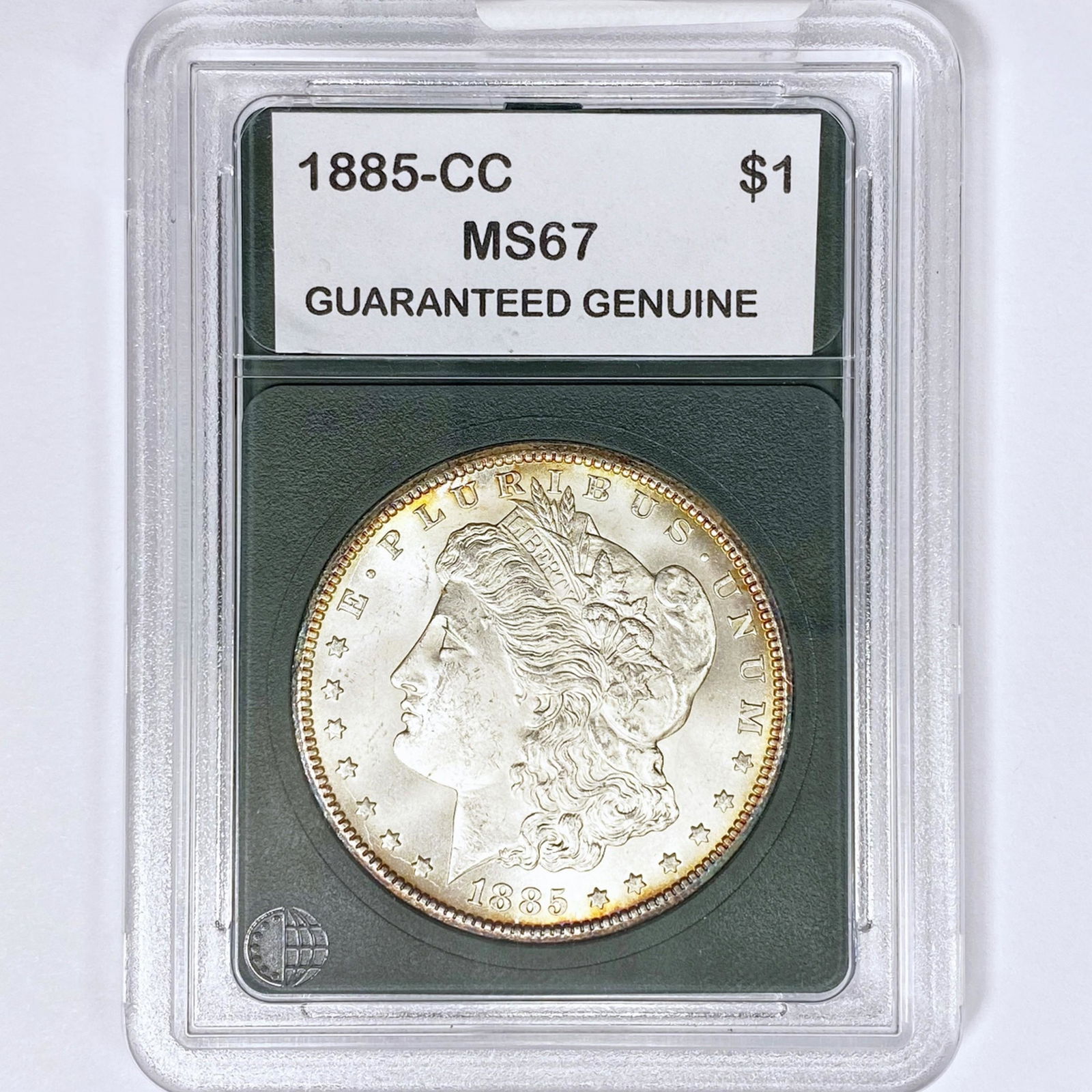 1885-CC Morgan Silver Dollar GG MS67 (1 of 2)