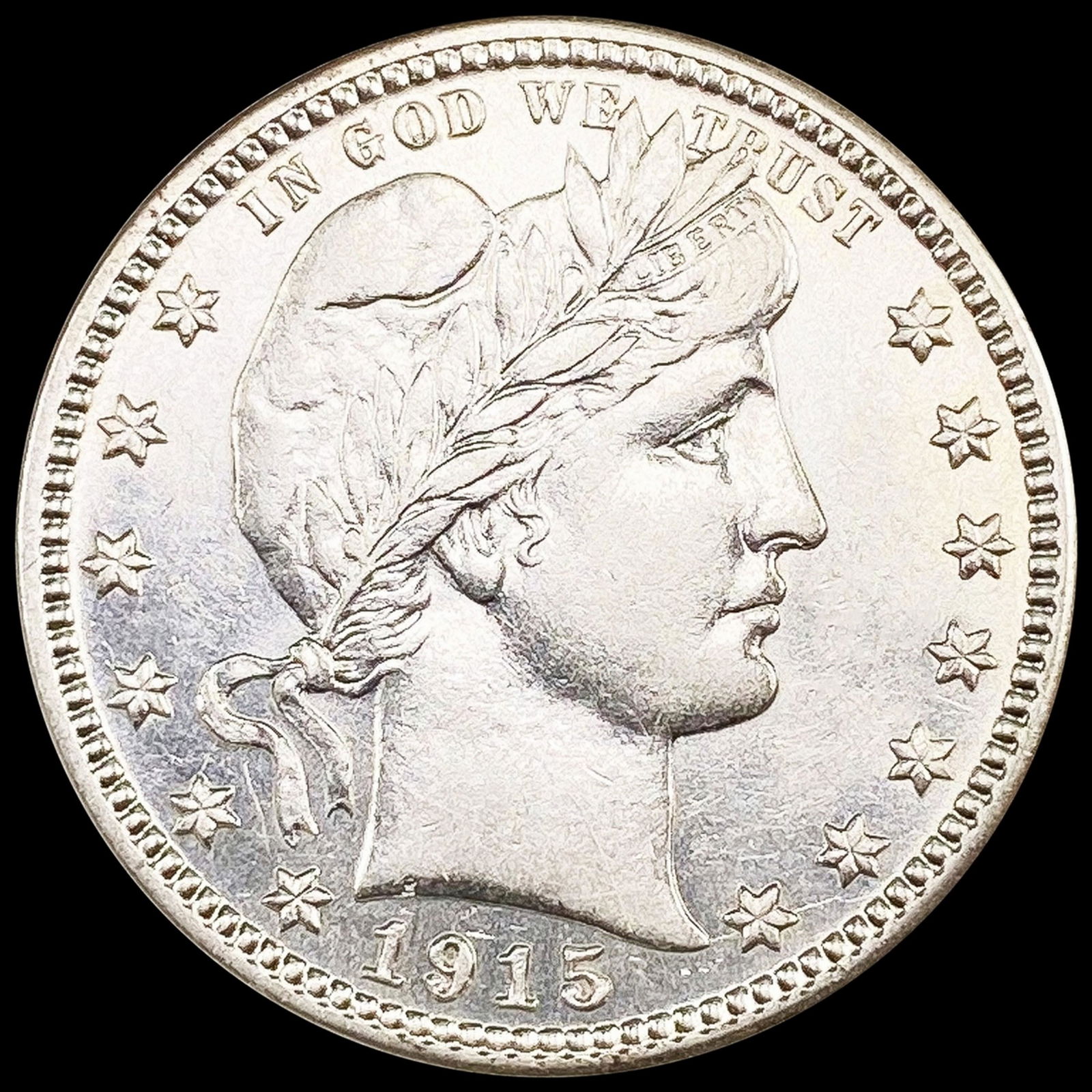 1915-D Barber Quarter UNCIRCULATED (1 of 2)