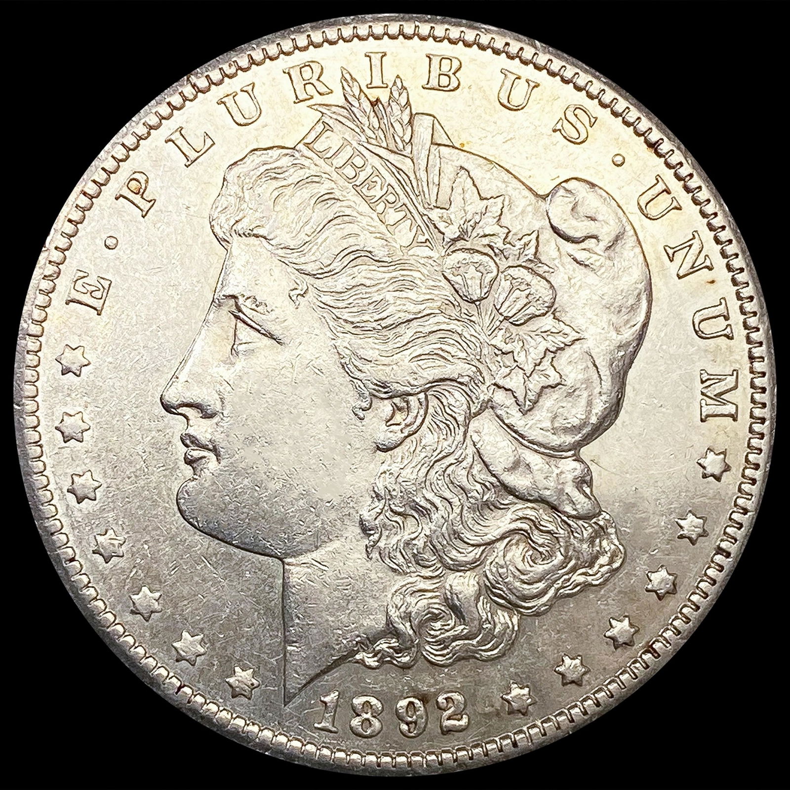 1892-CC Morgan Silver Dollar UNCIRCULATED (1 of 2)