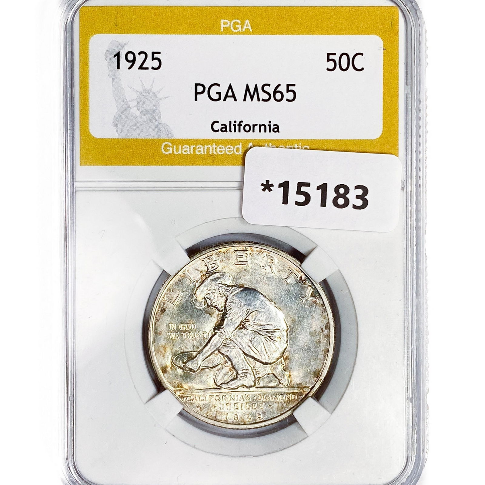 1925 Jubilee Half Dollar PGA MS65 (1 of 2)