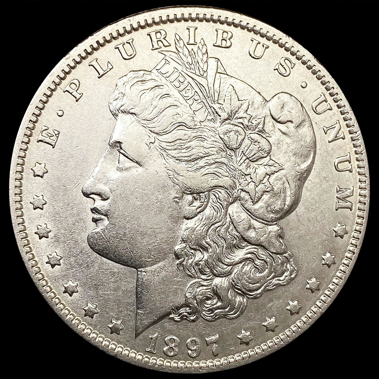 1897-O Morgan Silver Dollar CLOSE UNCIRCULATED (1 of 2)