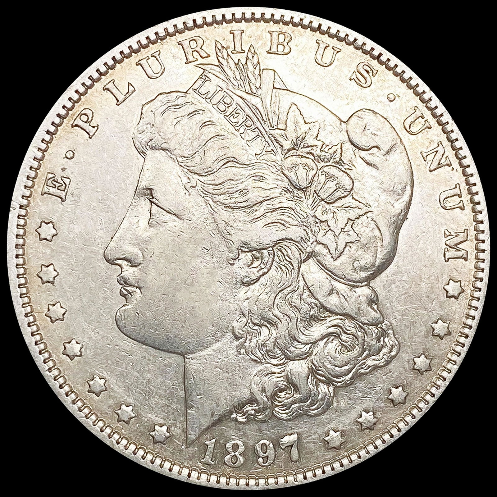 1897-O Morgan Silver Dollar CLOSE UNCIRCULATED (1 of 2)