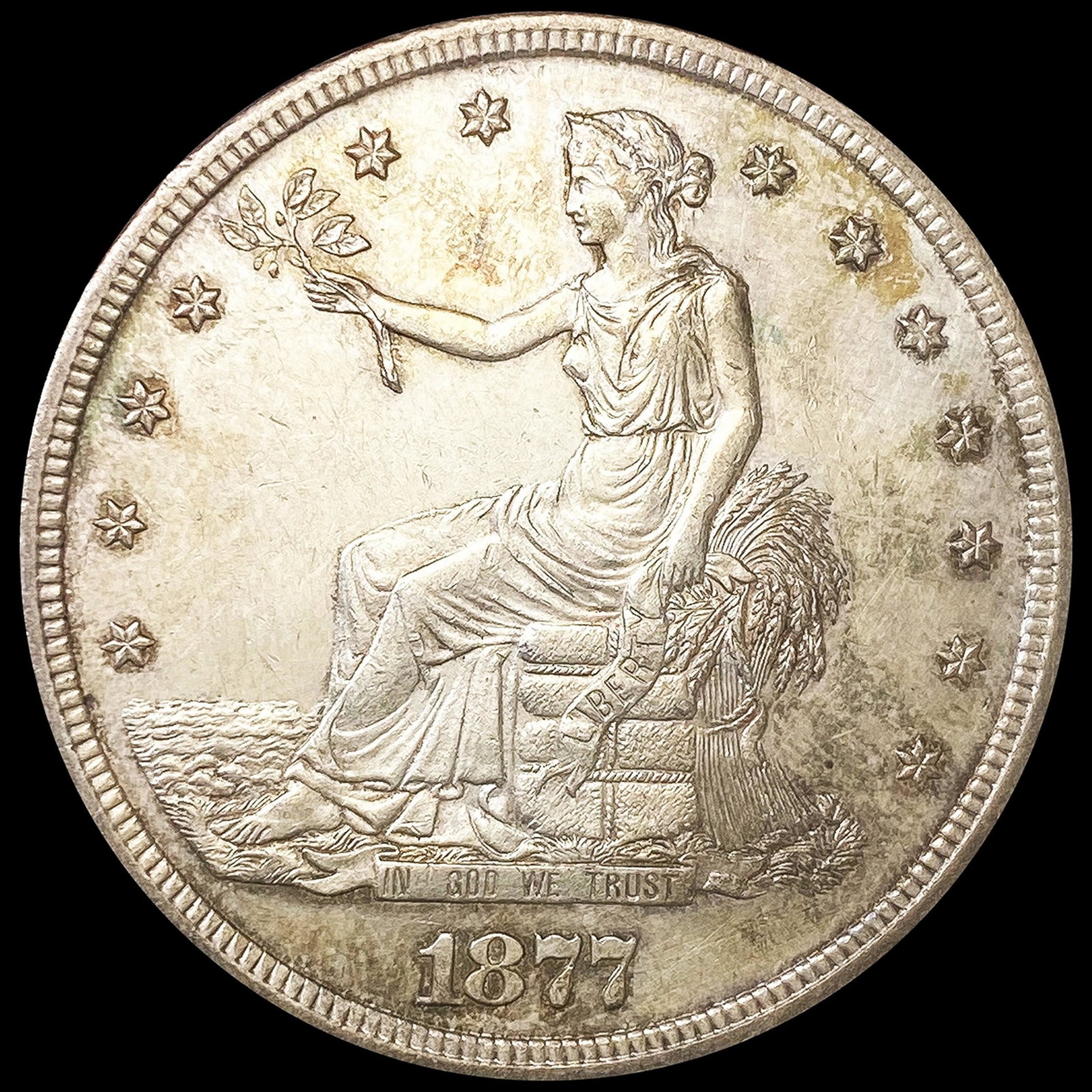 1877-S Silver Trade Dollar UNCIRCULATED (1 of 2)