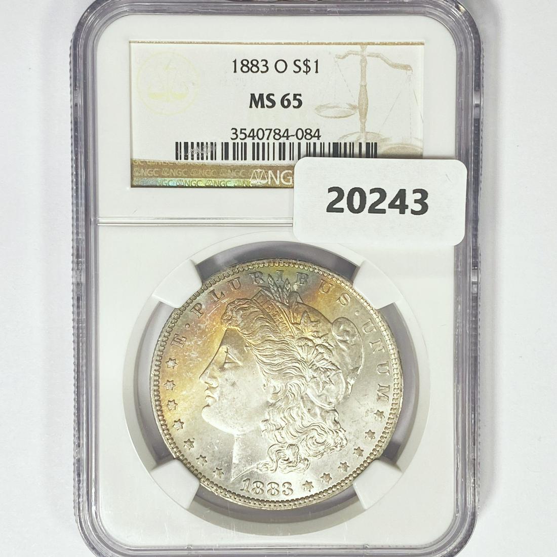 1883-O Morgan Silver Dollar NGC MS65 (1 of 2)