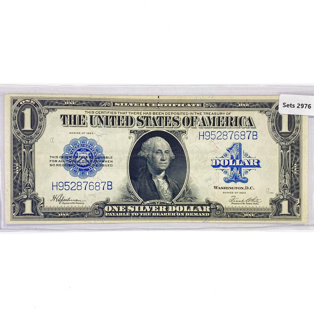 1923 LG $1 Silver Cert. (1 of 2)