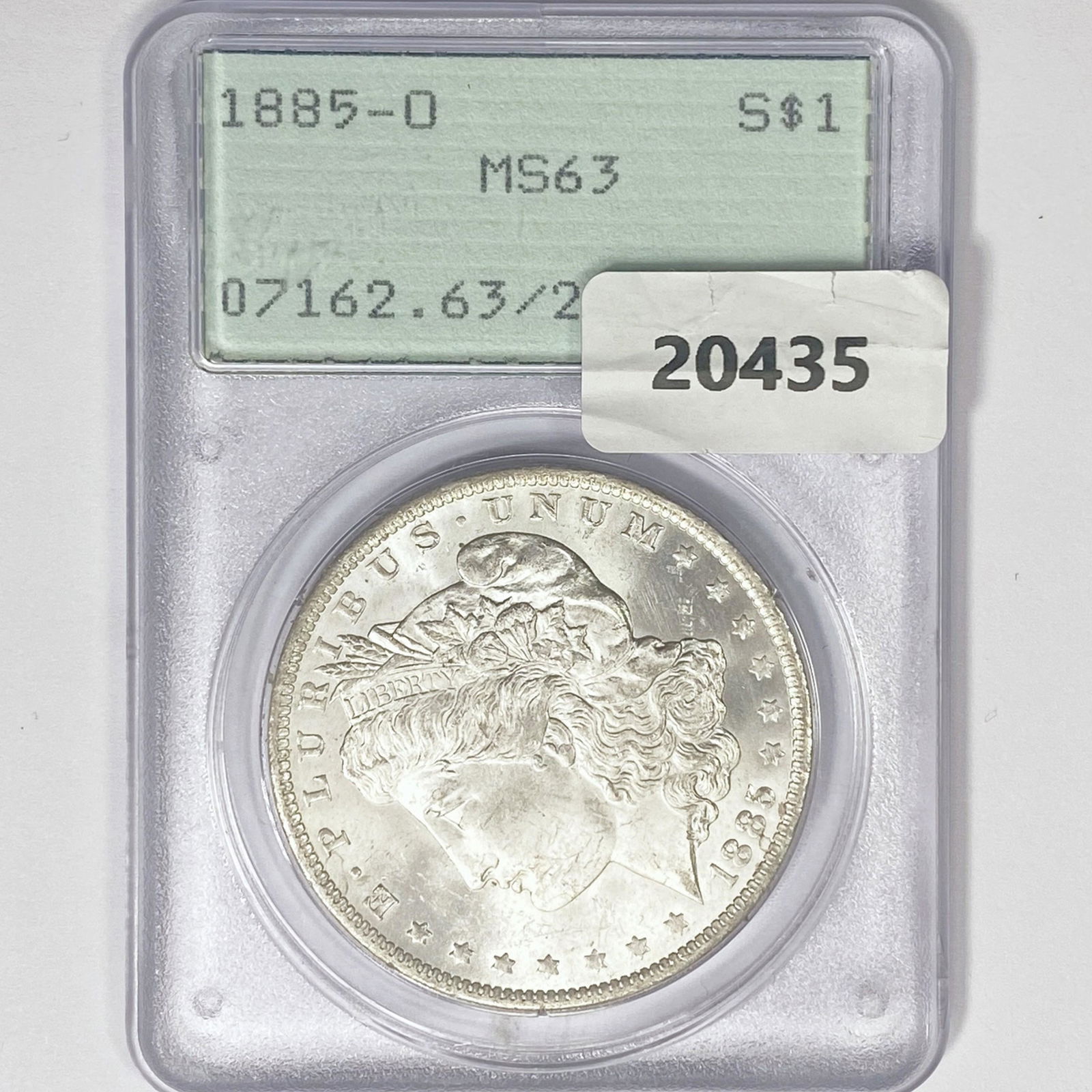 1885-O Morgan Silver Dollar PCGS MS63 (1 of 2)