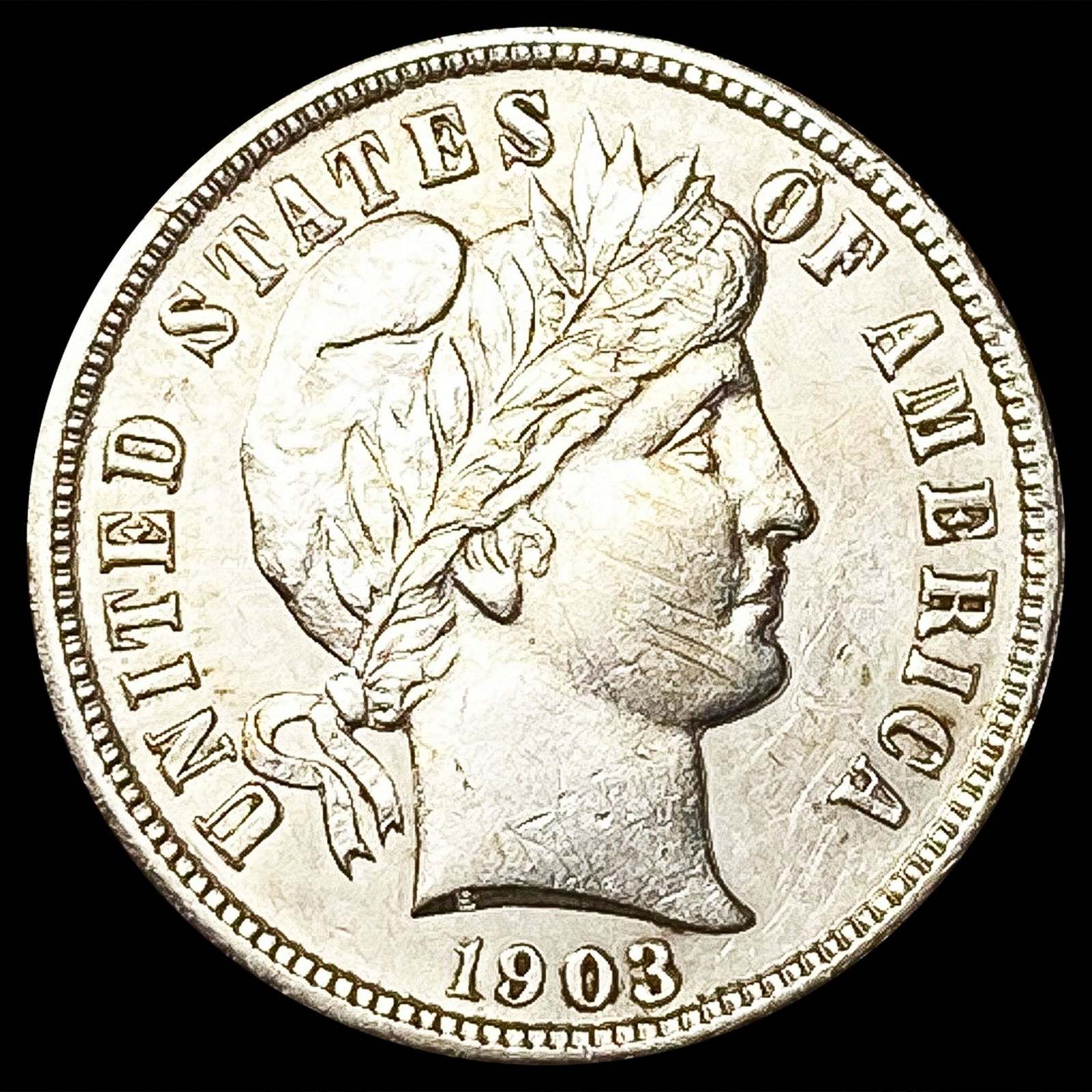 1903 Barber Dime UNCIRCULATED (1 of 2)