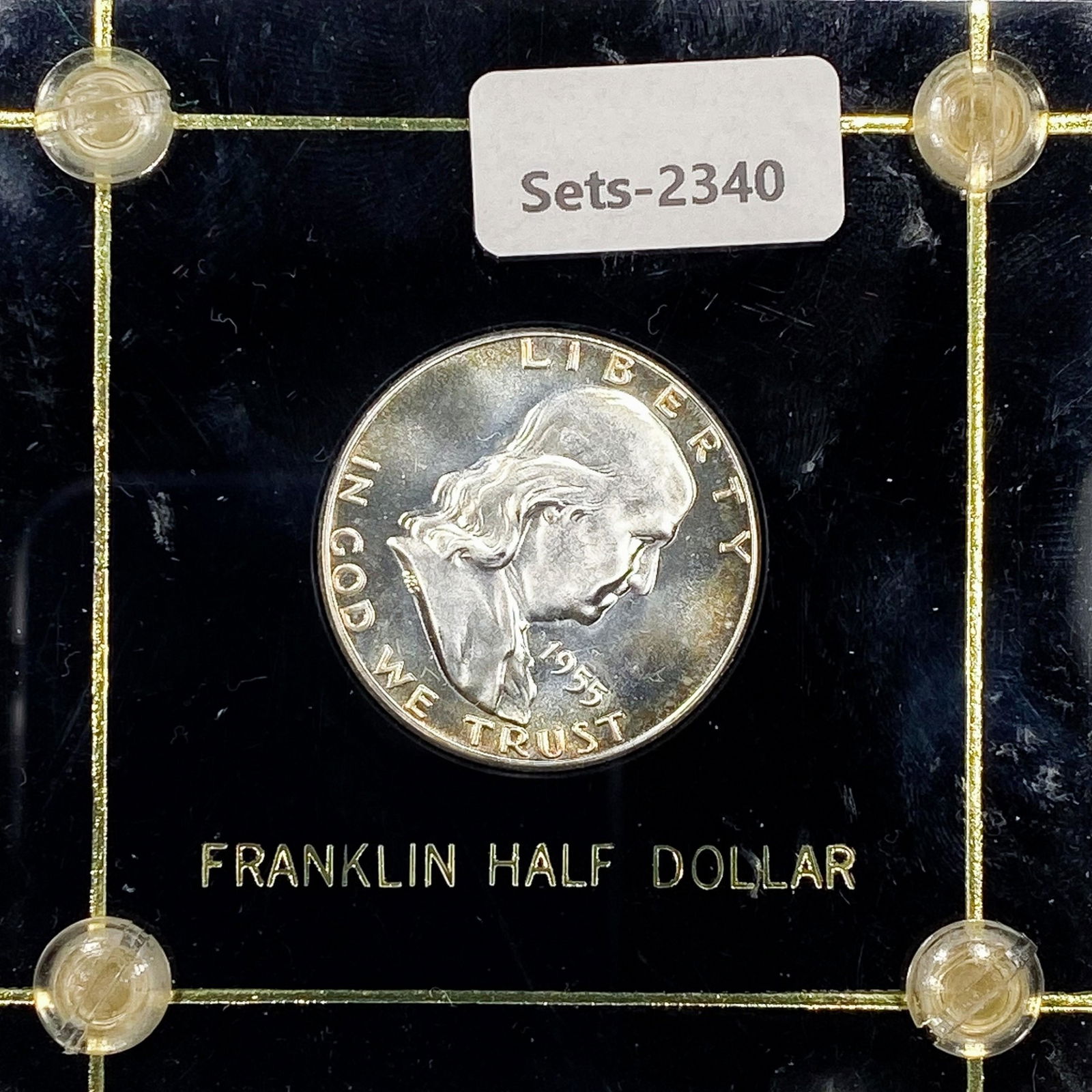 1955 Franklin Half Dollar GEM BU (1 of 2)