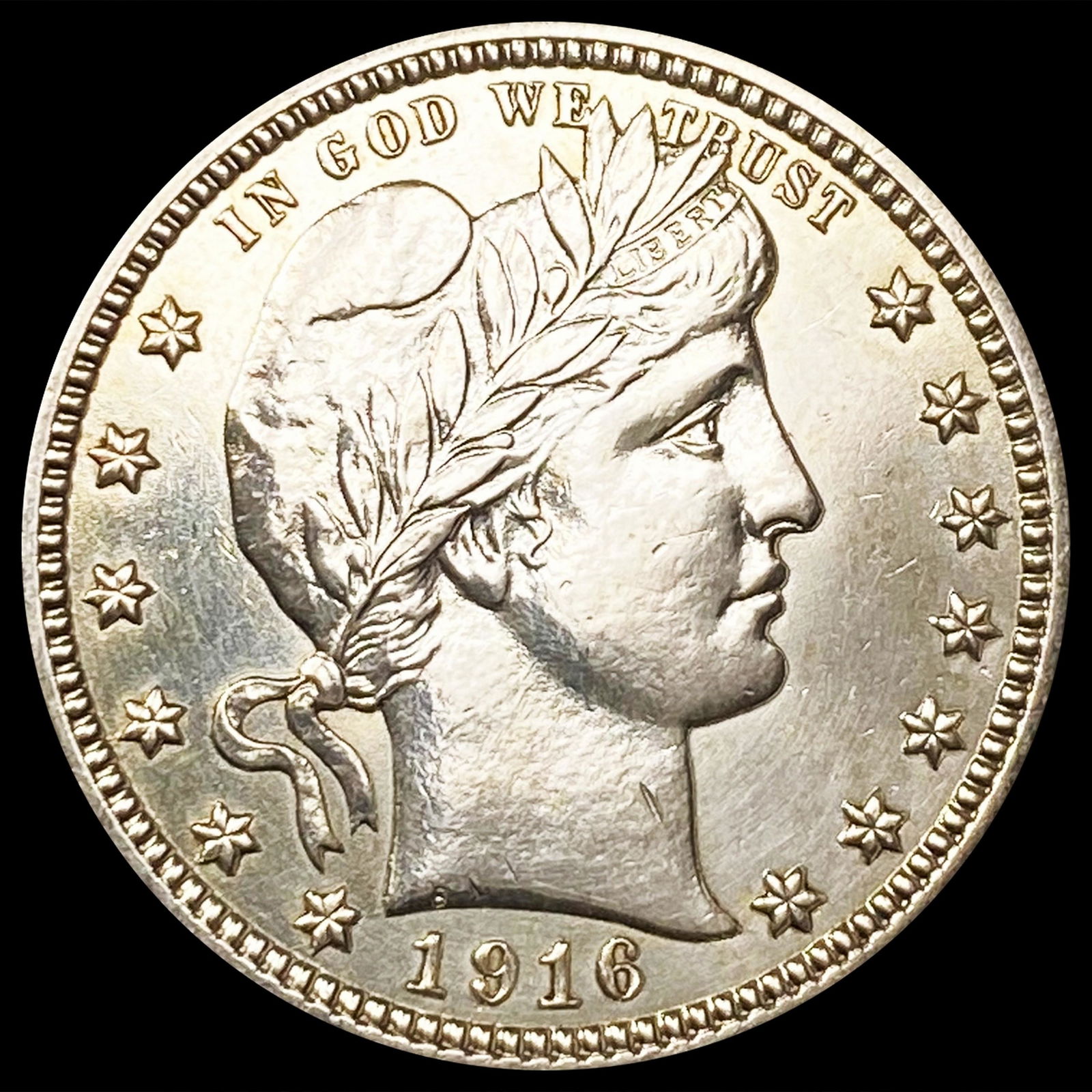 1916-D Barber Quarter UNCIRCULATED (1 of 2)