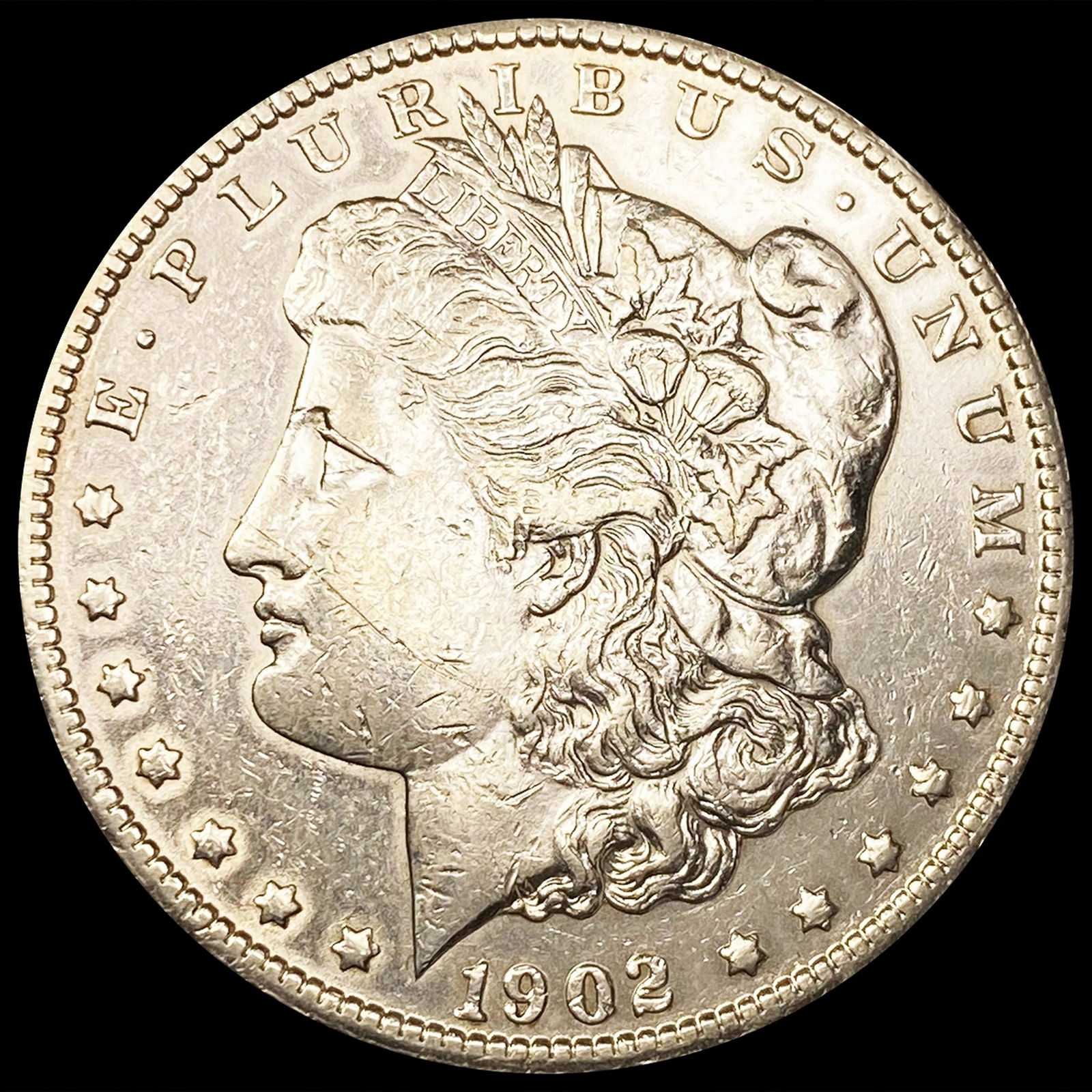1902-S Morgan Silver Dollar CLOSELY UNCIRCULATED (1 of 2)