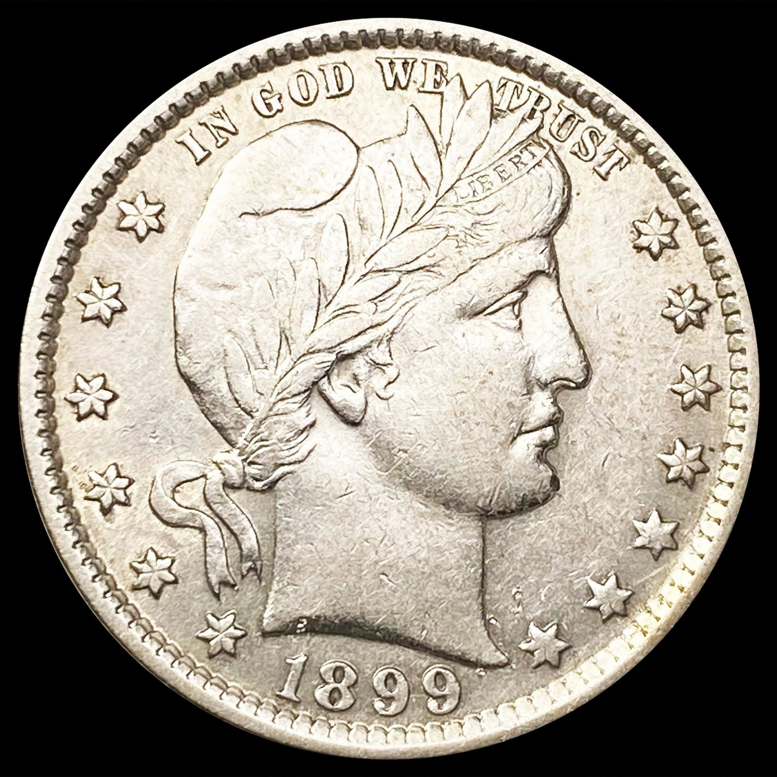 1899 Barber Quarter CLOSELY UNCIRCULATED (1 of 2)
