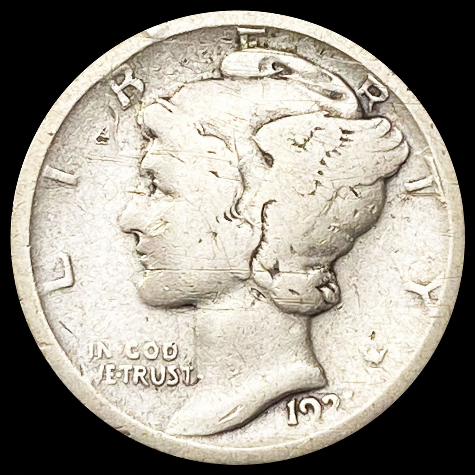 1921 Mercury Dime NICE CIRCULATED (1 of 2)