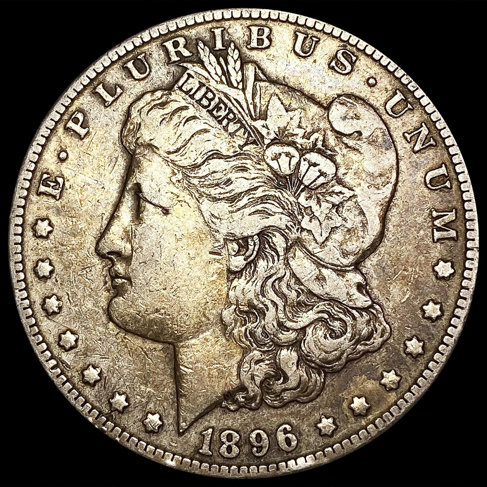 1896-S Morgan Silver Dollar LIGHT CIRCULATED (1 of 2)