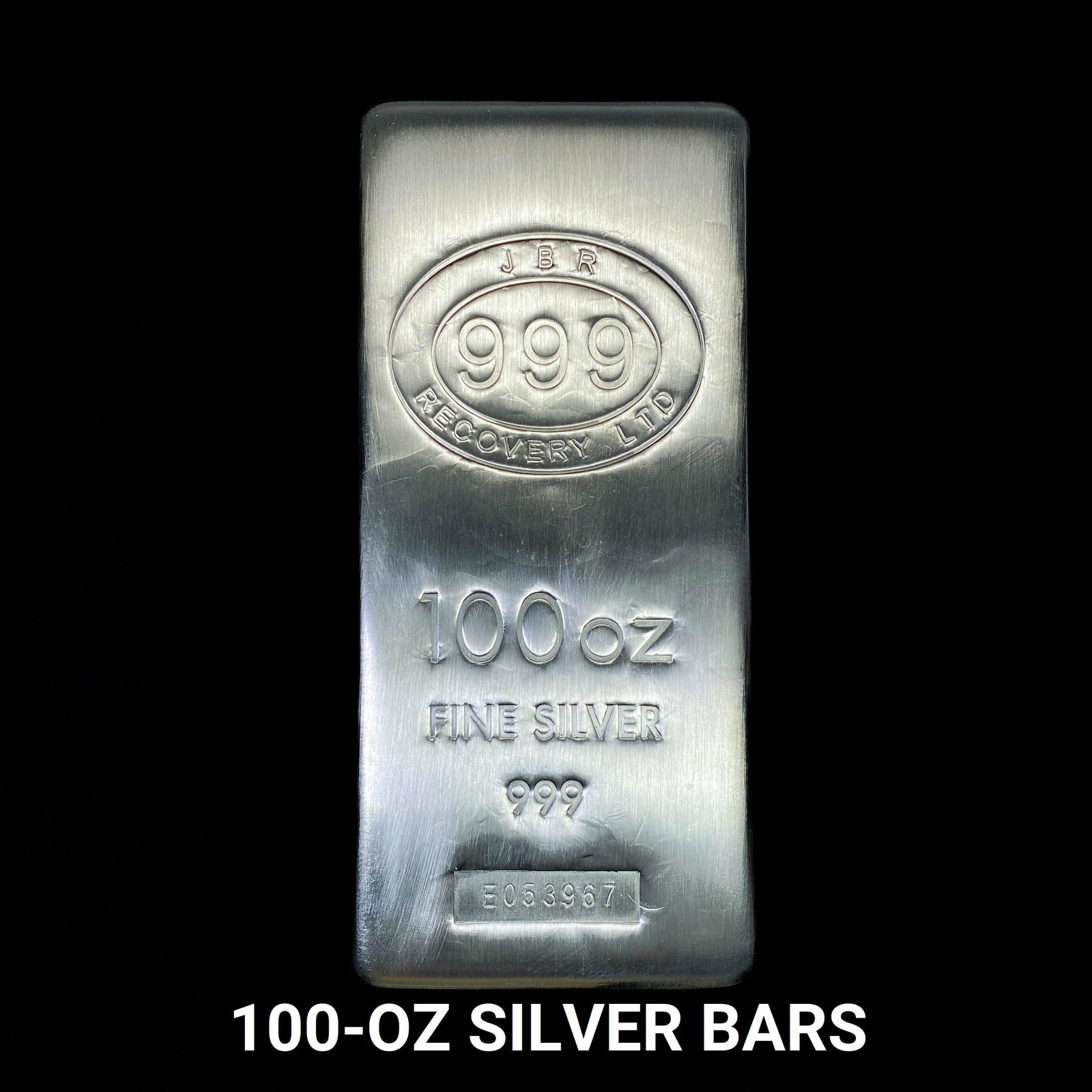 1 100ozt .999 Silver Bar - HIGH DEMAND (1 of 2)