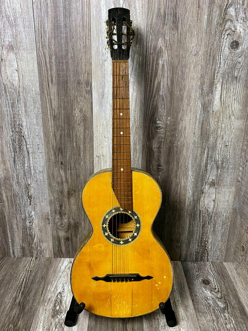Meinel & Herold German Parlor ACC Guitar w/ Soft (1 of 11)