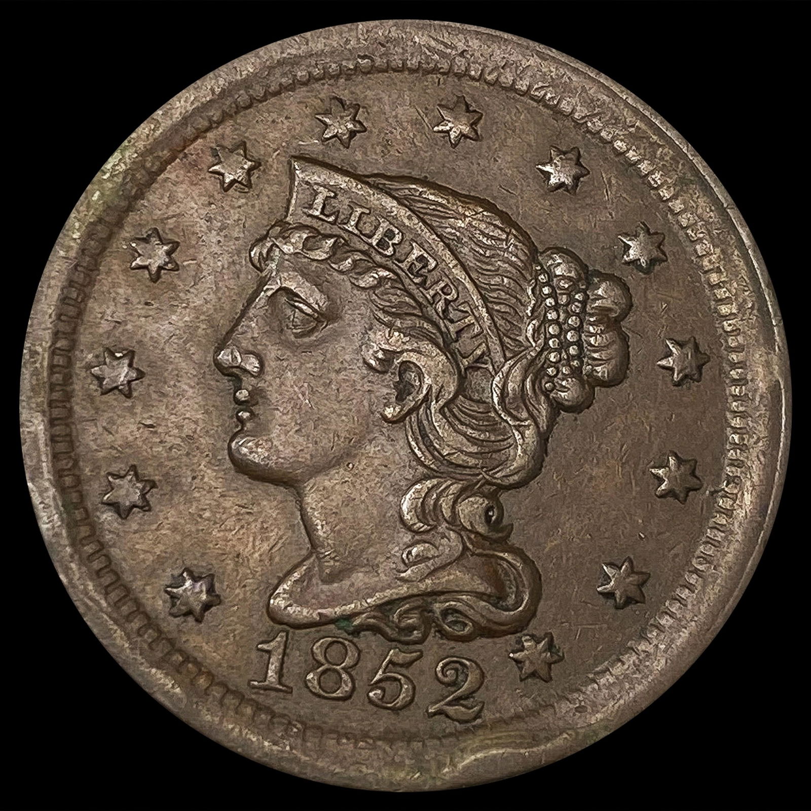 1852 Large Cent LIGHTLY CIRCULATED (1 of 2)