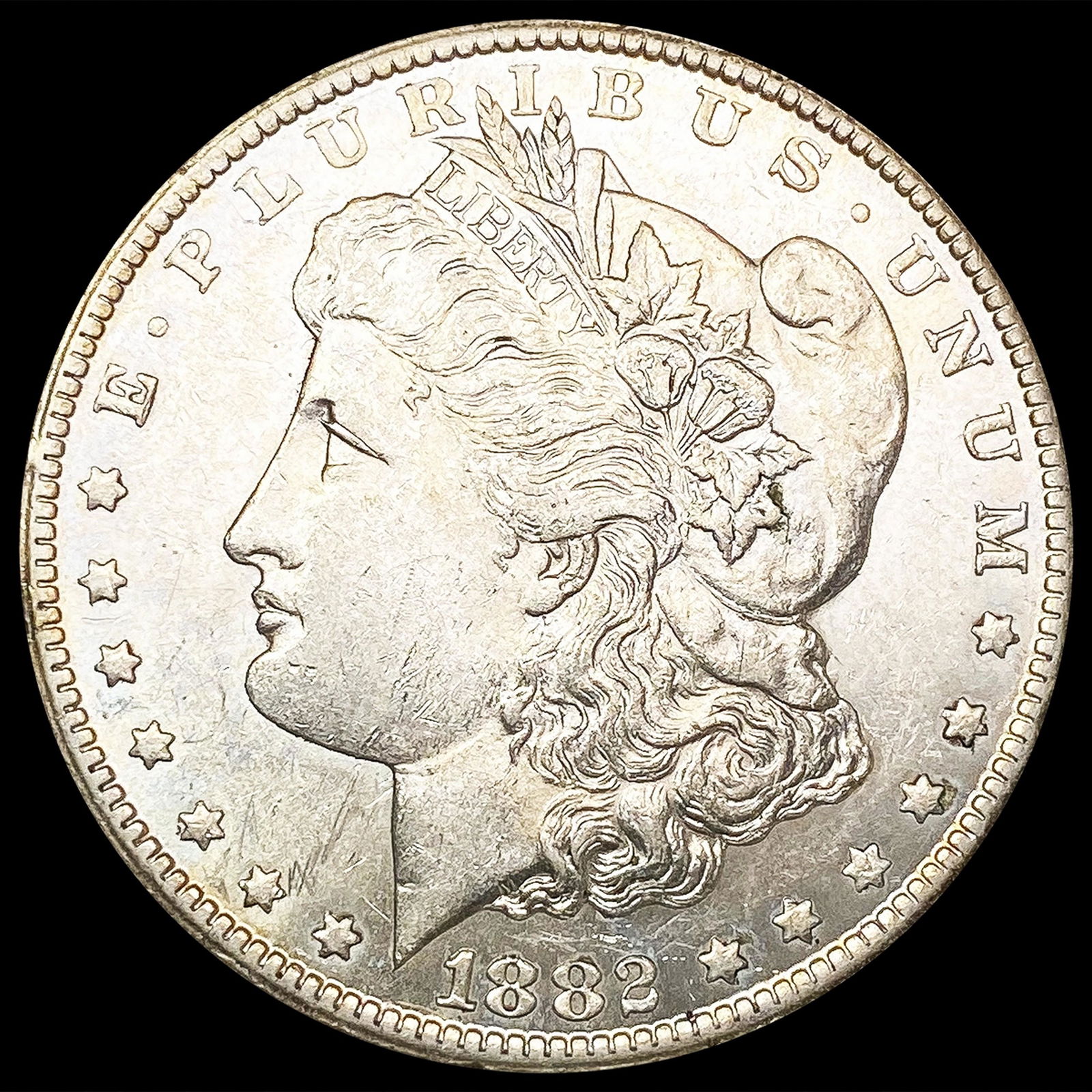 1882-CC Morgan Silver Dollar UNCIRCULATED (1 of 2)