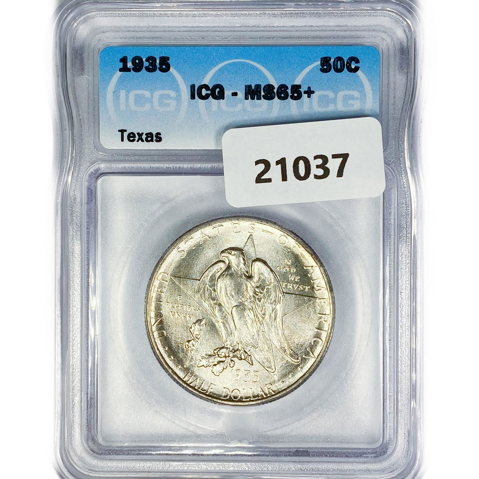 1935 Texas Half Dollar ICG MS65+ (1 of 2)