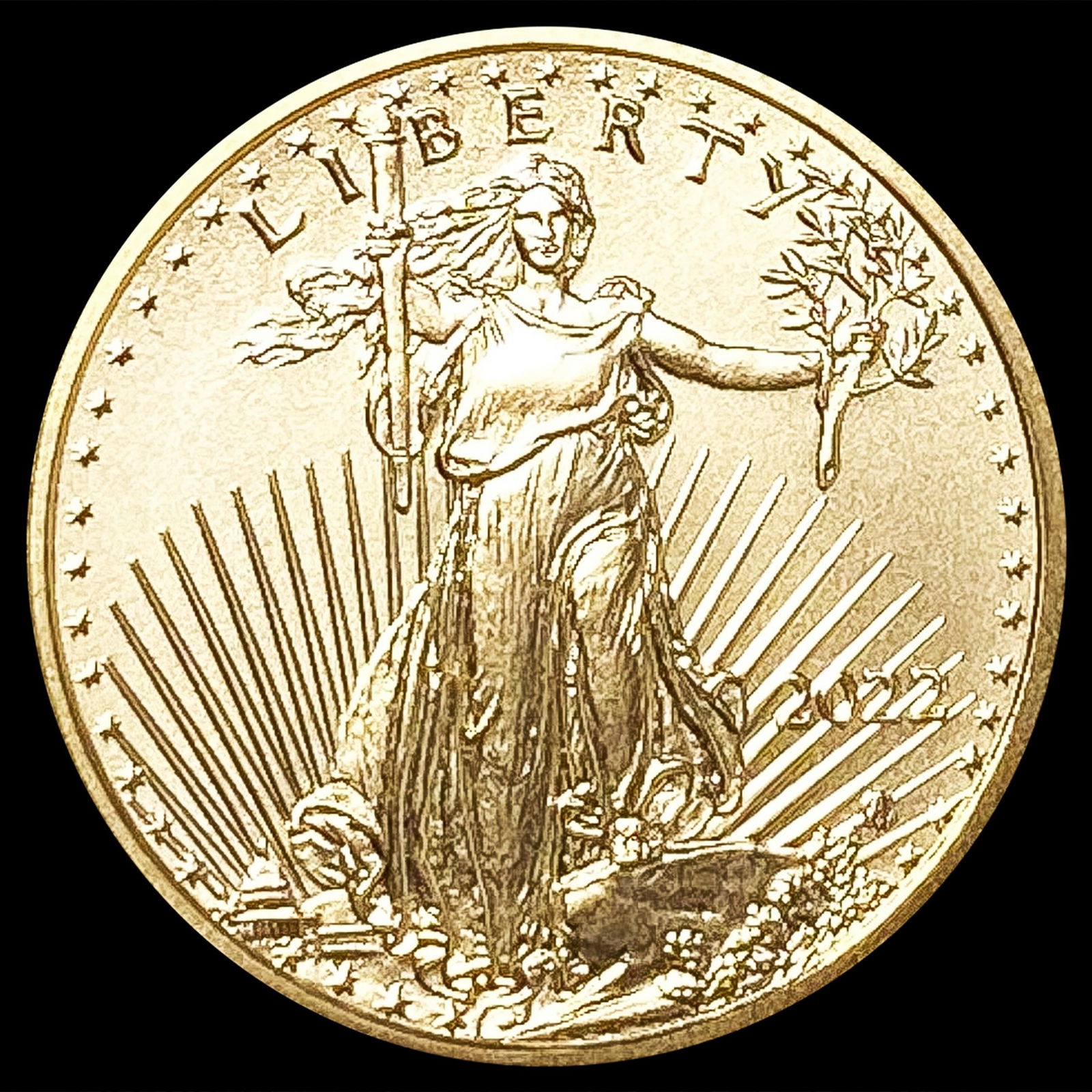 2022 1/10oz Gold $5 Eagle SUPERB GEM BU (1 of 2)