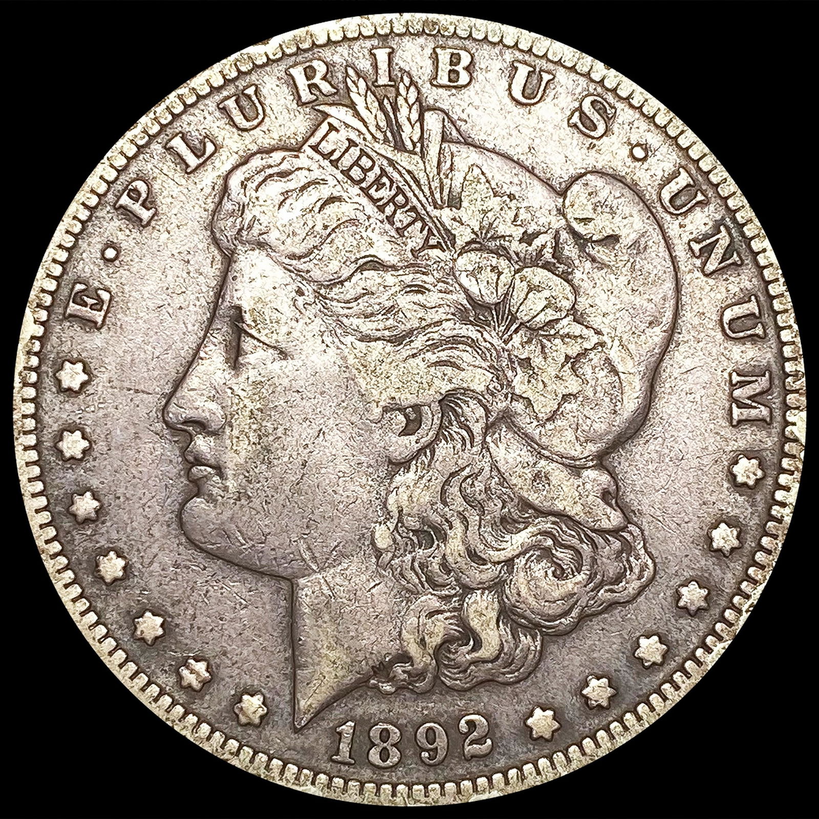1892-S Morgan Silver Dollar LIGHTLY CIRCULATED (1 of 2)