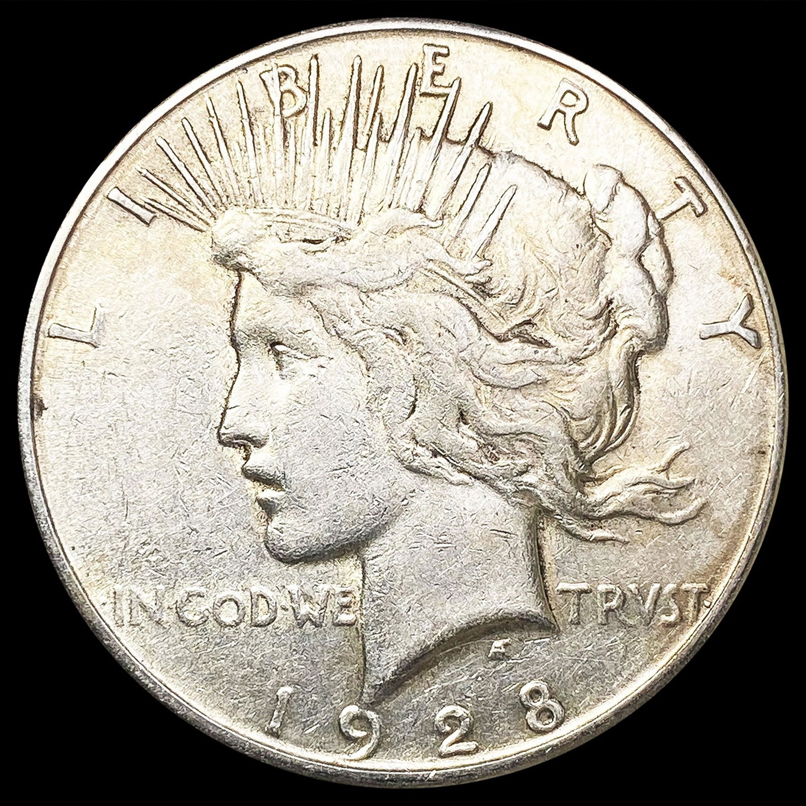 1928-S Silver Peace Dollar LIGHTLY CIRCULATED (1 of 2)