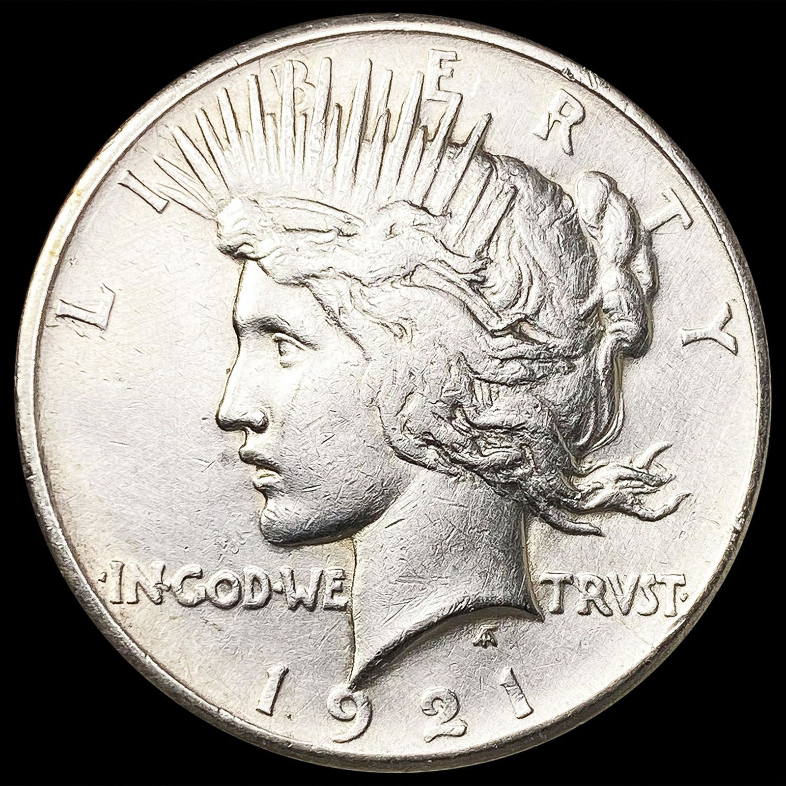 1921 Silver Peace Dollar LIGHTLY CIRCULATED (1 of 2)