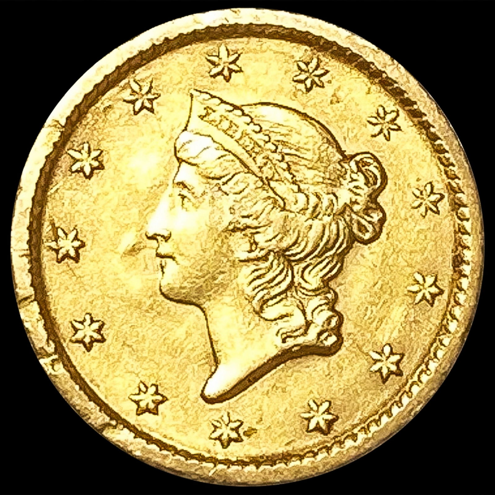 1852 Rare Gold Dollar CLOSELY UNCIRCULATED (1 of 2)