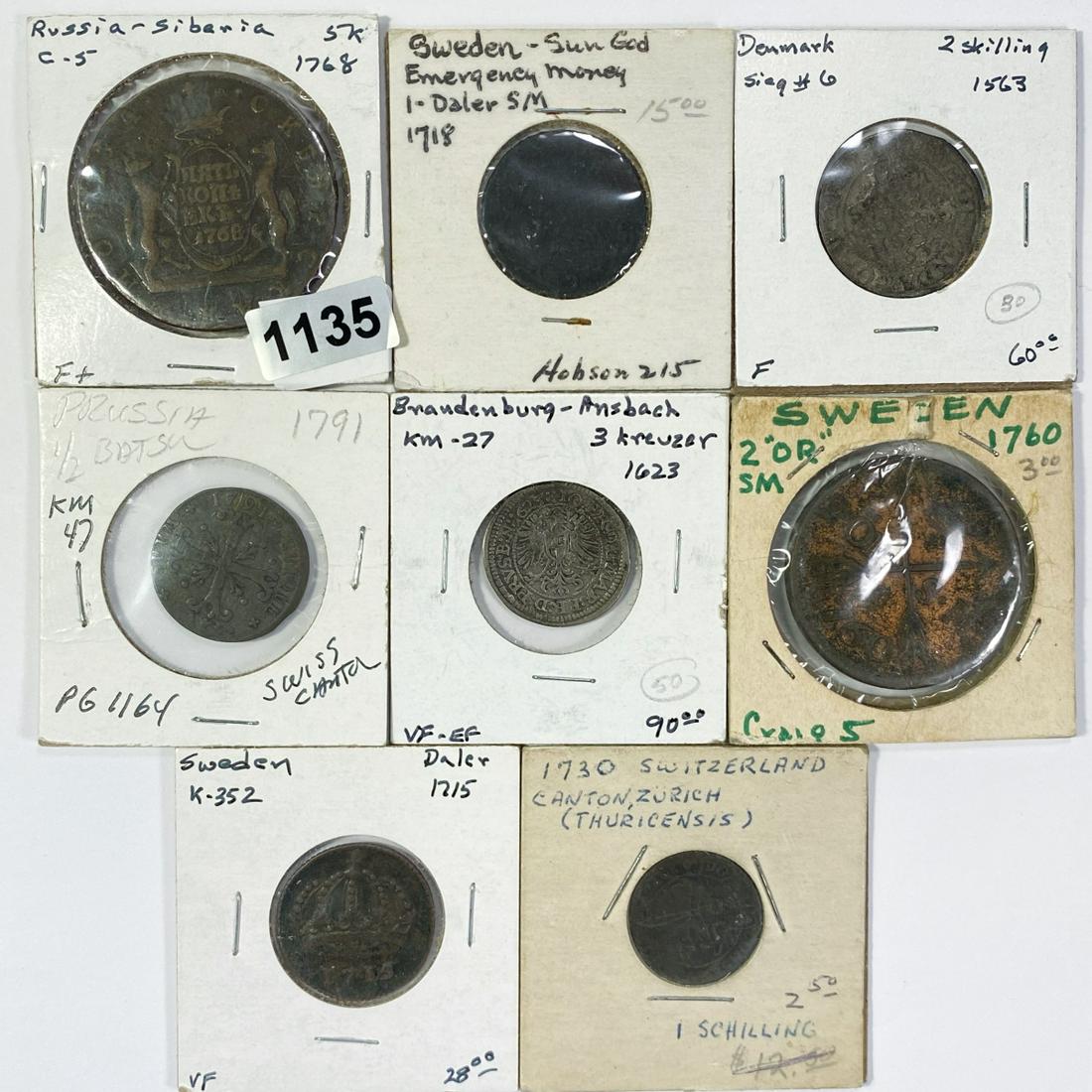 Misc Foreign Coins (8) - (1 of 2)