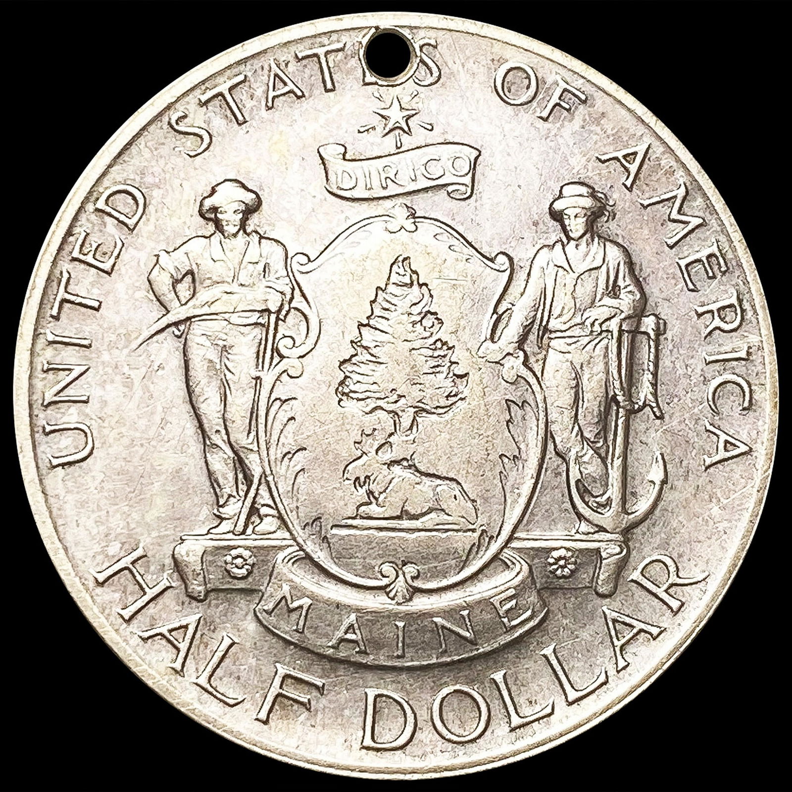 1920 Maine Half Dollar NEARLY UNCIRCULATED (1 of 2)