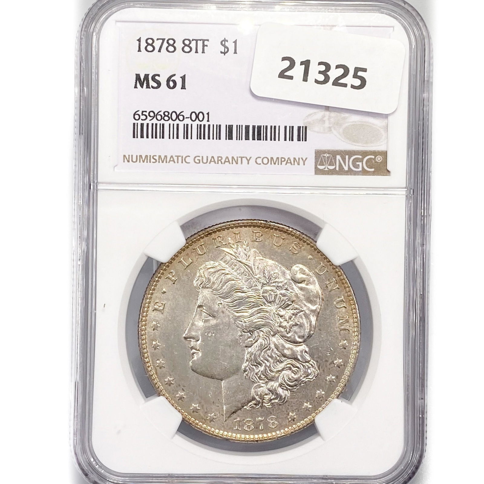 1878 8TF Morgan Silver Dollar NGC MS61 (1 of 2)