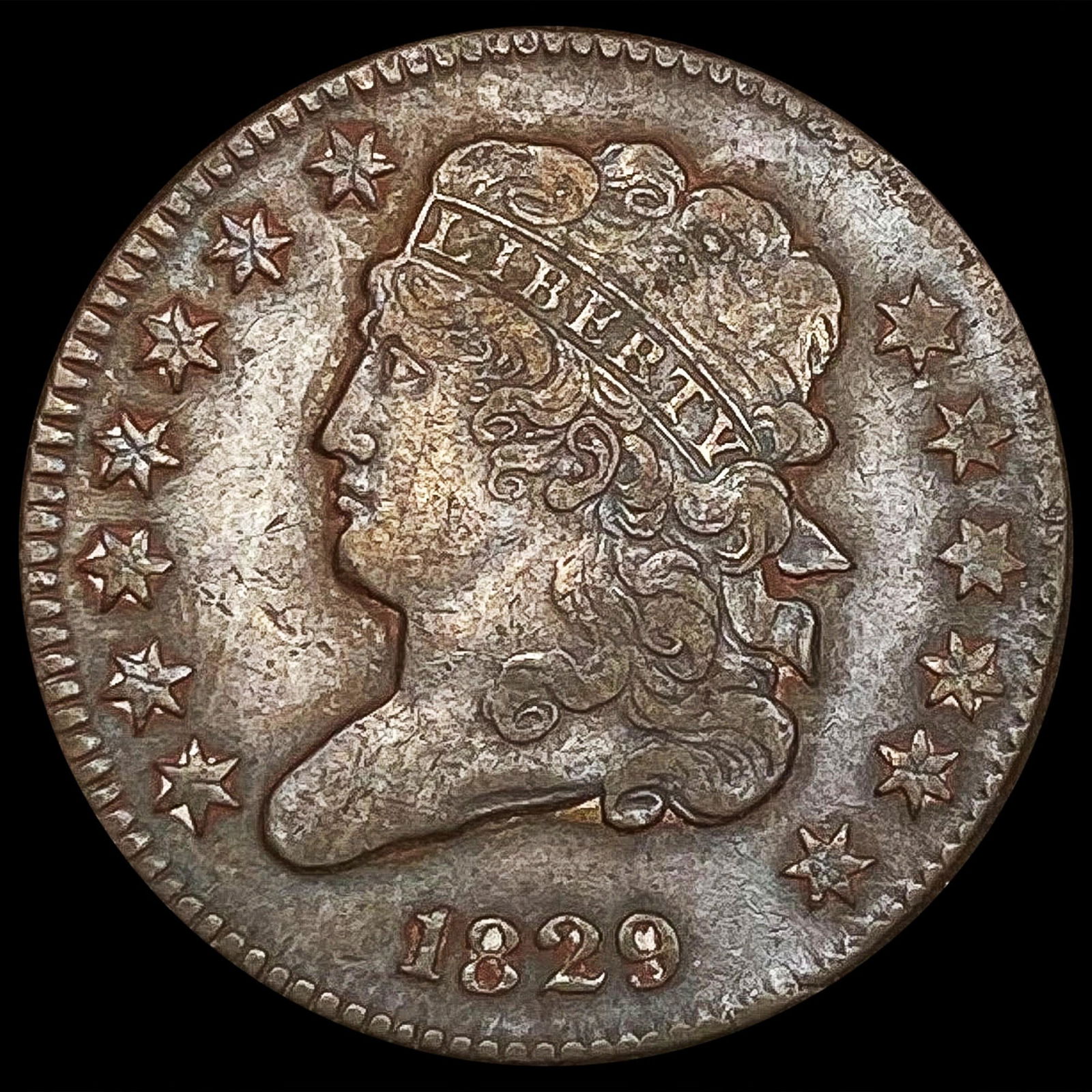 1829 Classic Head Half Cent LIGHTLY CIRCULATED (1 of 2)