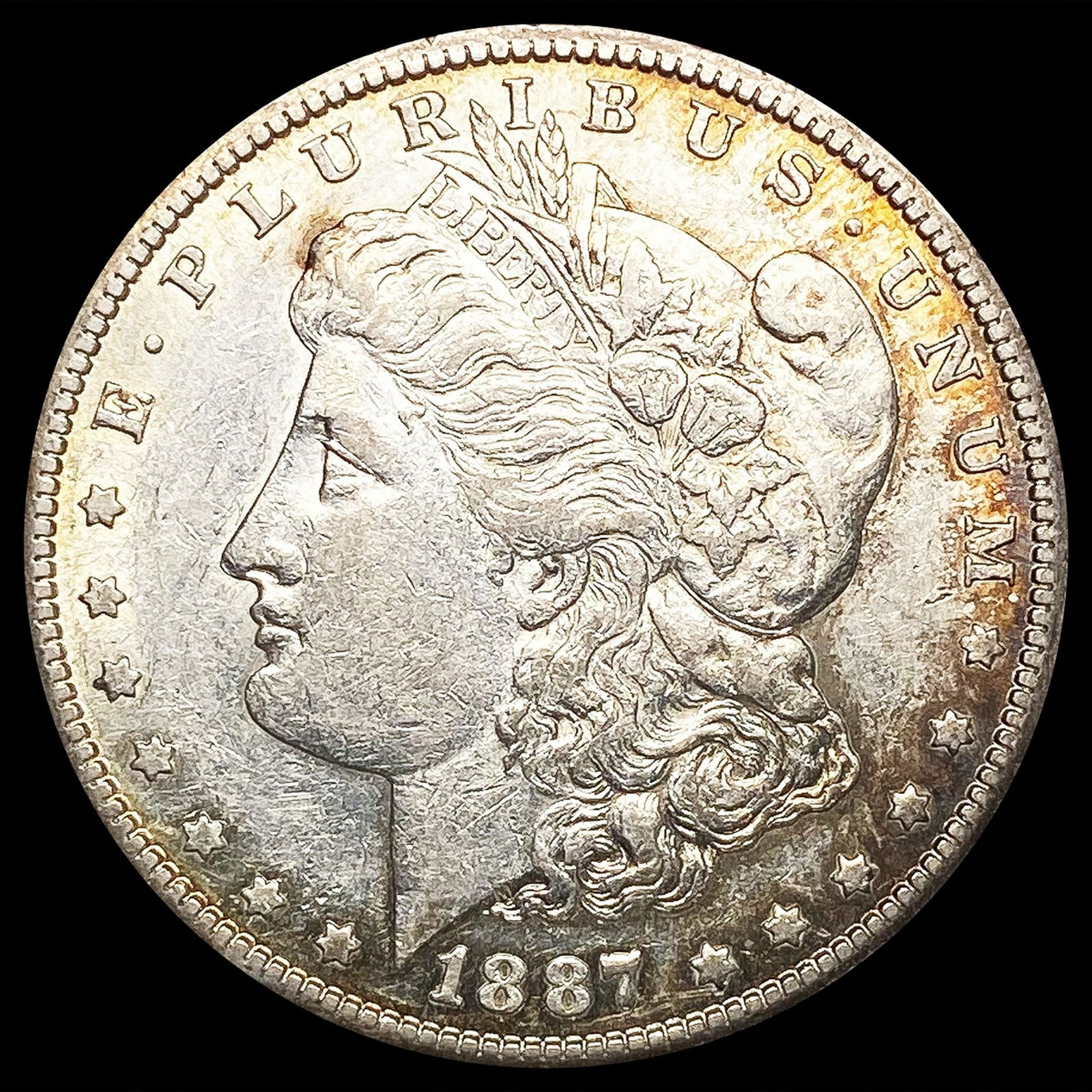 1887-S Morgan Silver Dollar CLOSELY UNCIRCULATED (1 of 2)