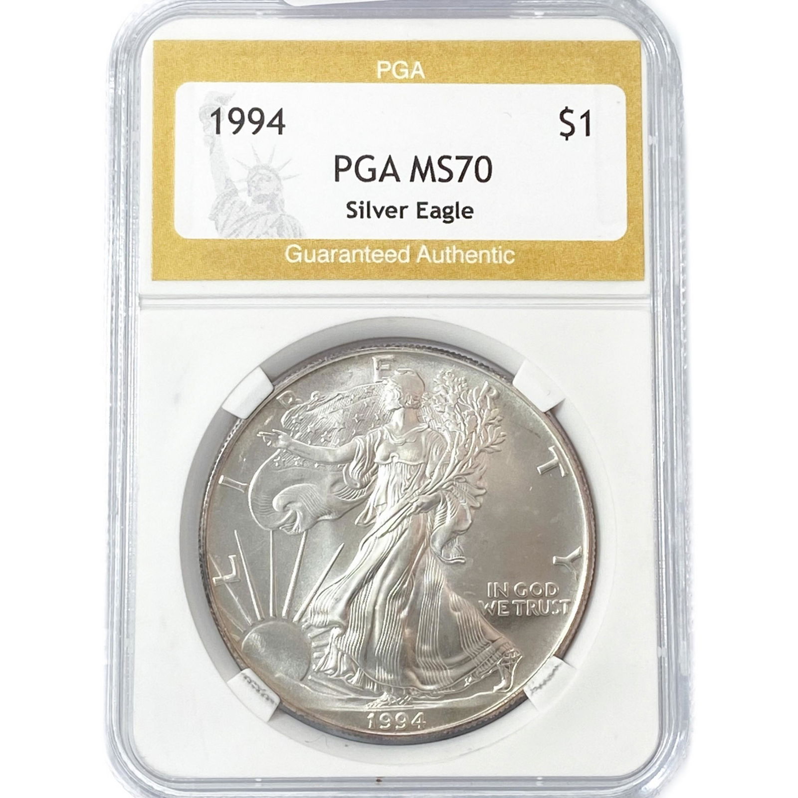 1994 American Silver Eagle PGA MS70 (1 of 2)