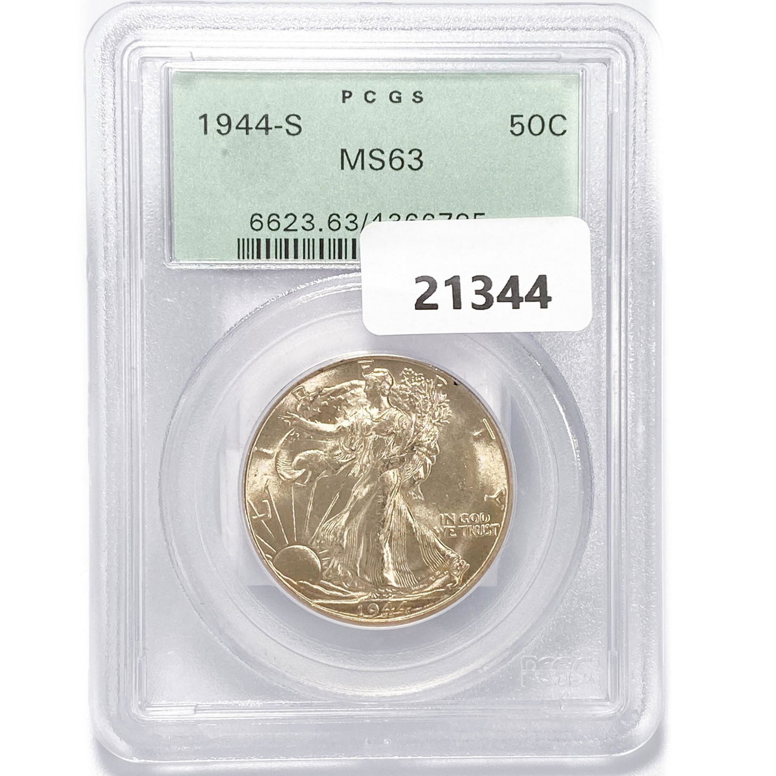 1944-S Walking Liberty Half Dollar PCGS MS63 (1 of 2)