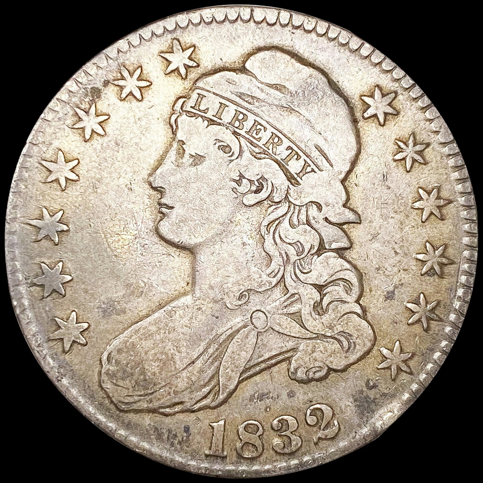 1832 Capped Bust Half Dollar NICELY CIRCULATED (1 of 2)