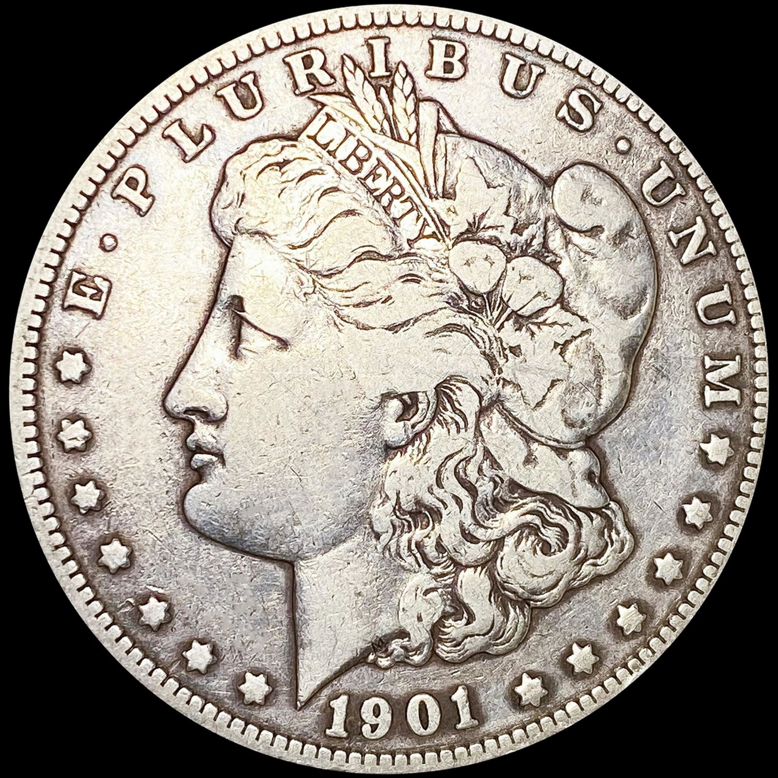 1901-S Morgan Silver Dollar NICELY CIRCULATED (1 of 2)