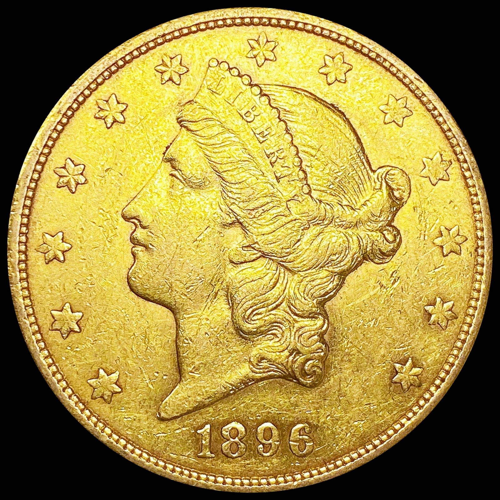 1896-S $20 Gold Double Eagle UNCIRCULATED (1 of 2)
