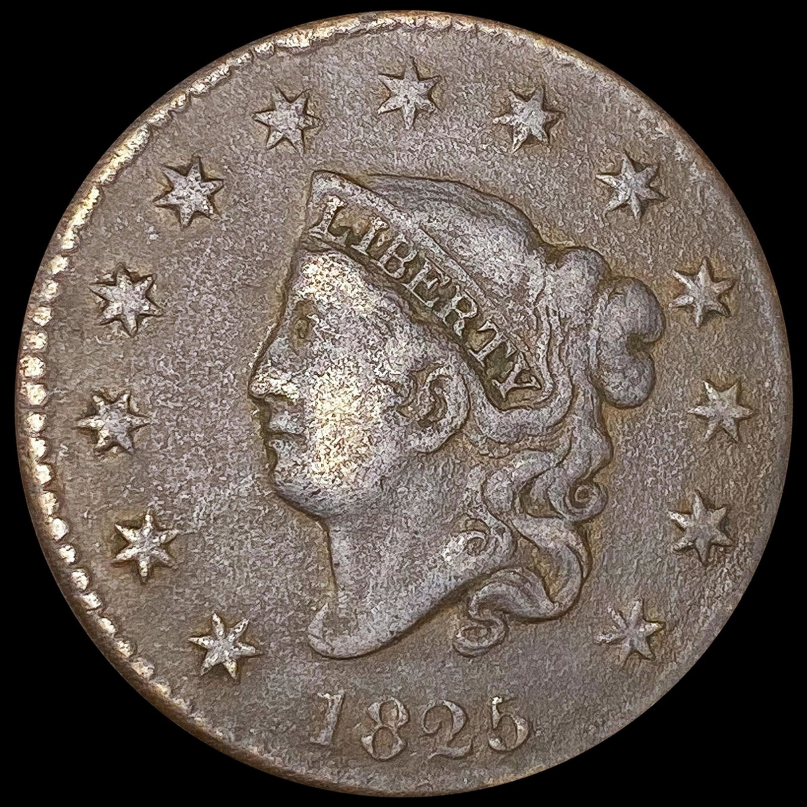 1825 Large Cent NICELY CIRCULATED (1 of 2)