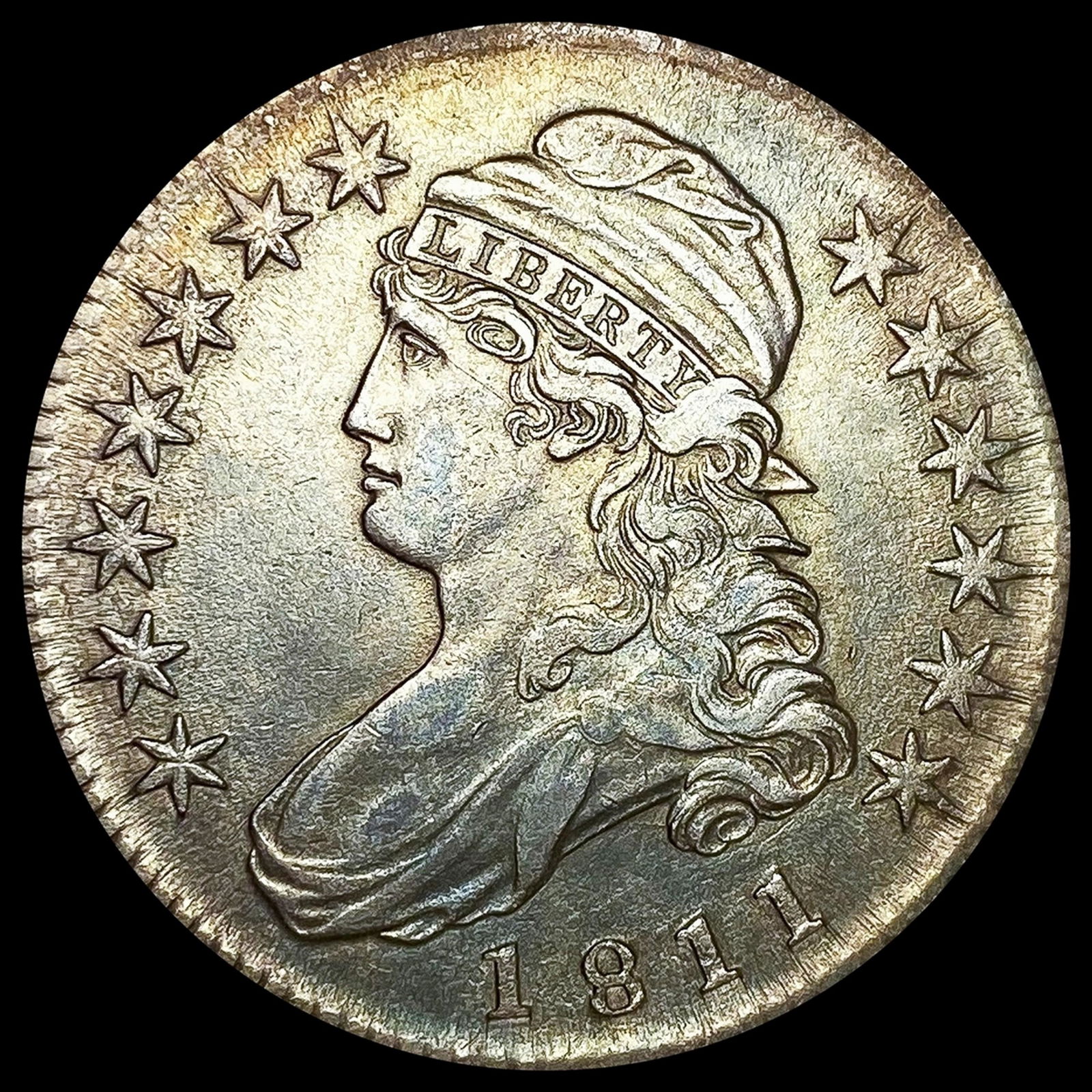 1811 Capped Bust Half Dollar UNCIRCULATED (1 of 2)