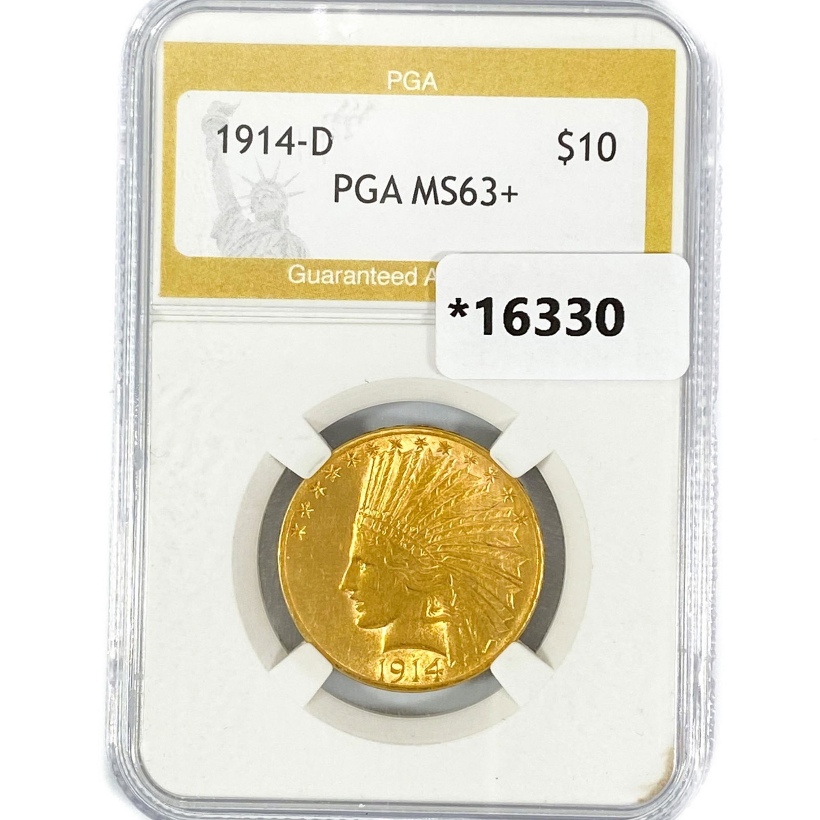1914-D $10 Gold Eagle PGA MS63+ (1 of 2)