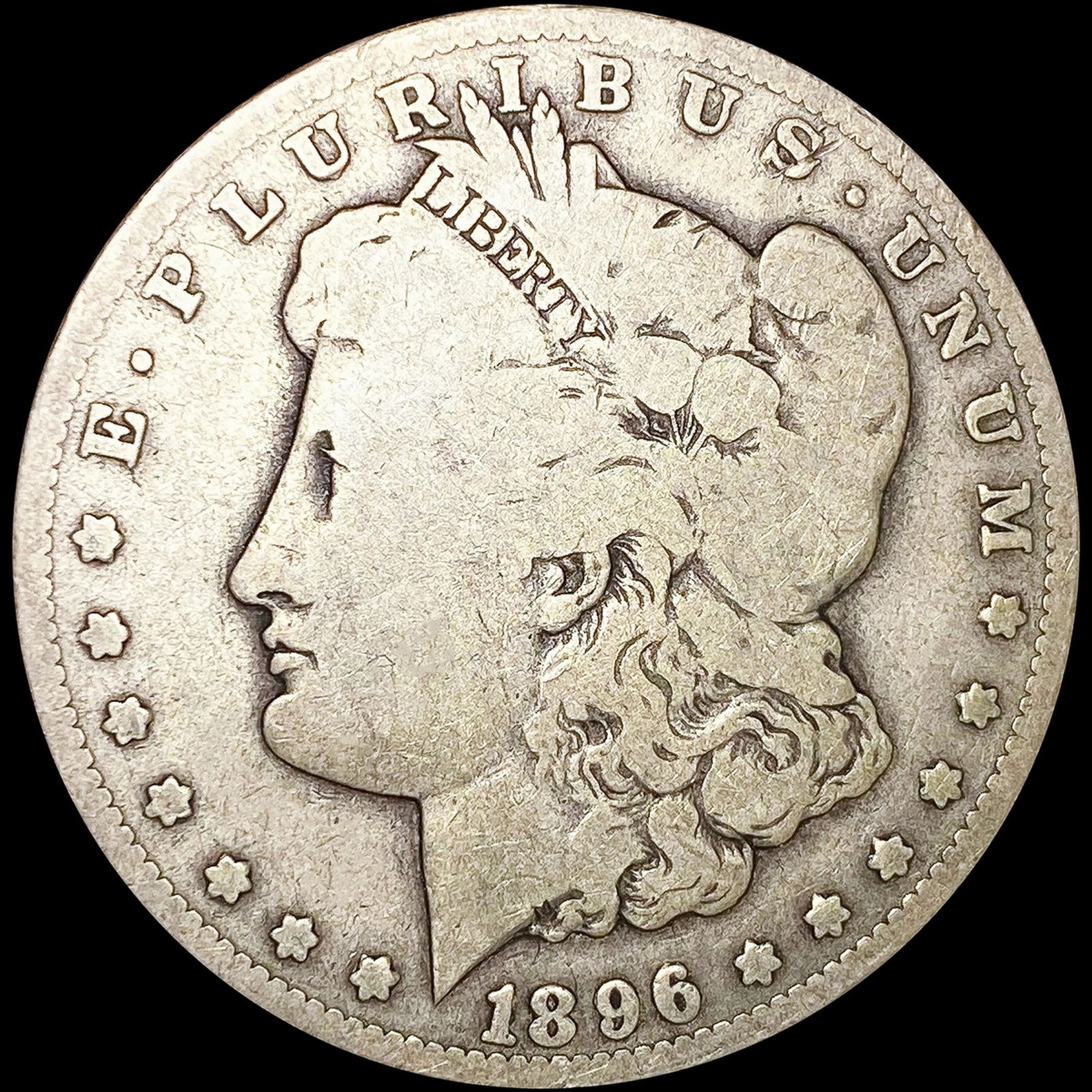 1896-S Morgan Silver Dollar NICELY CIRCULATED (1 of 2)