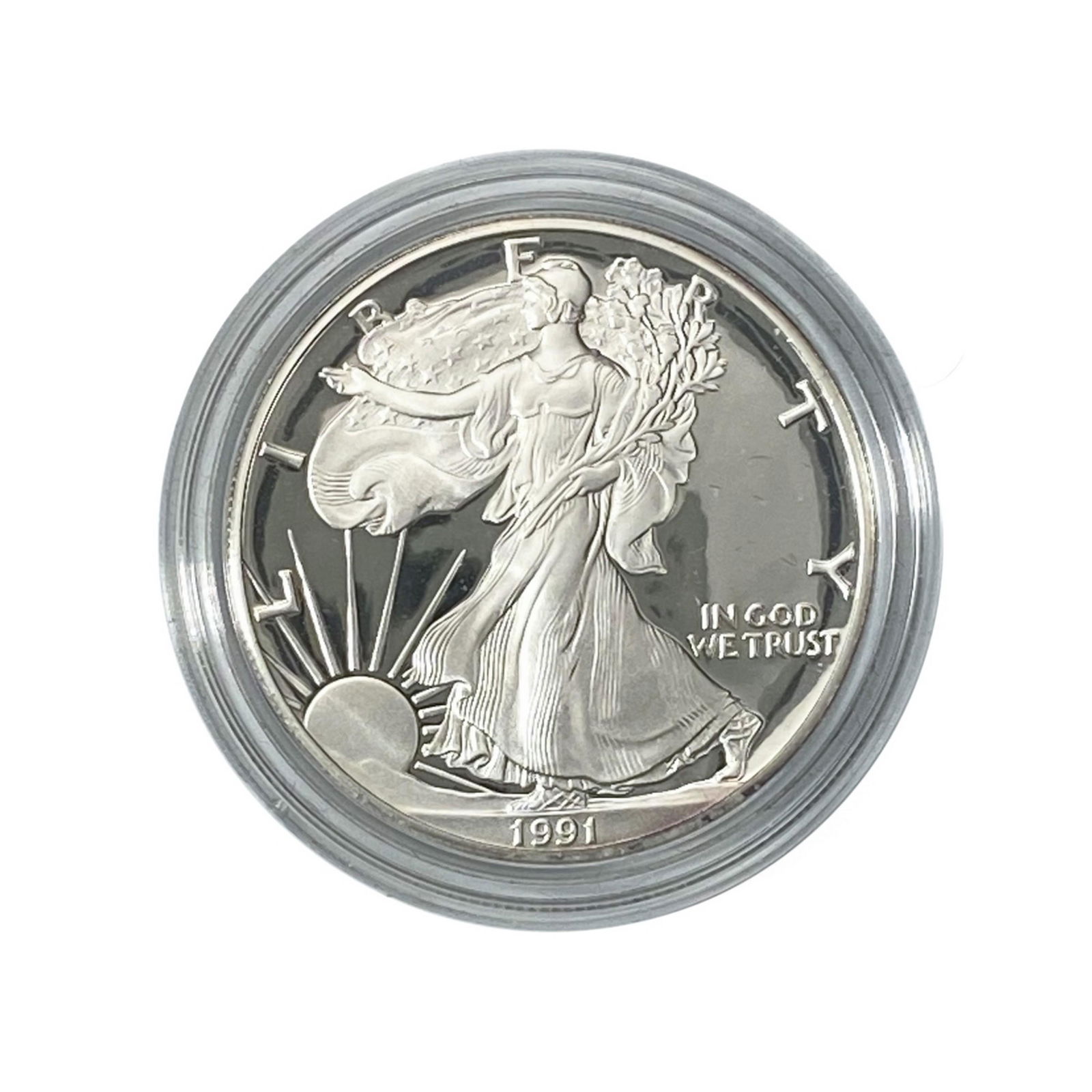1991-S American 1oz Silver Eagle Proof (1 of 3)