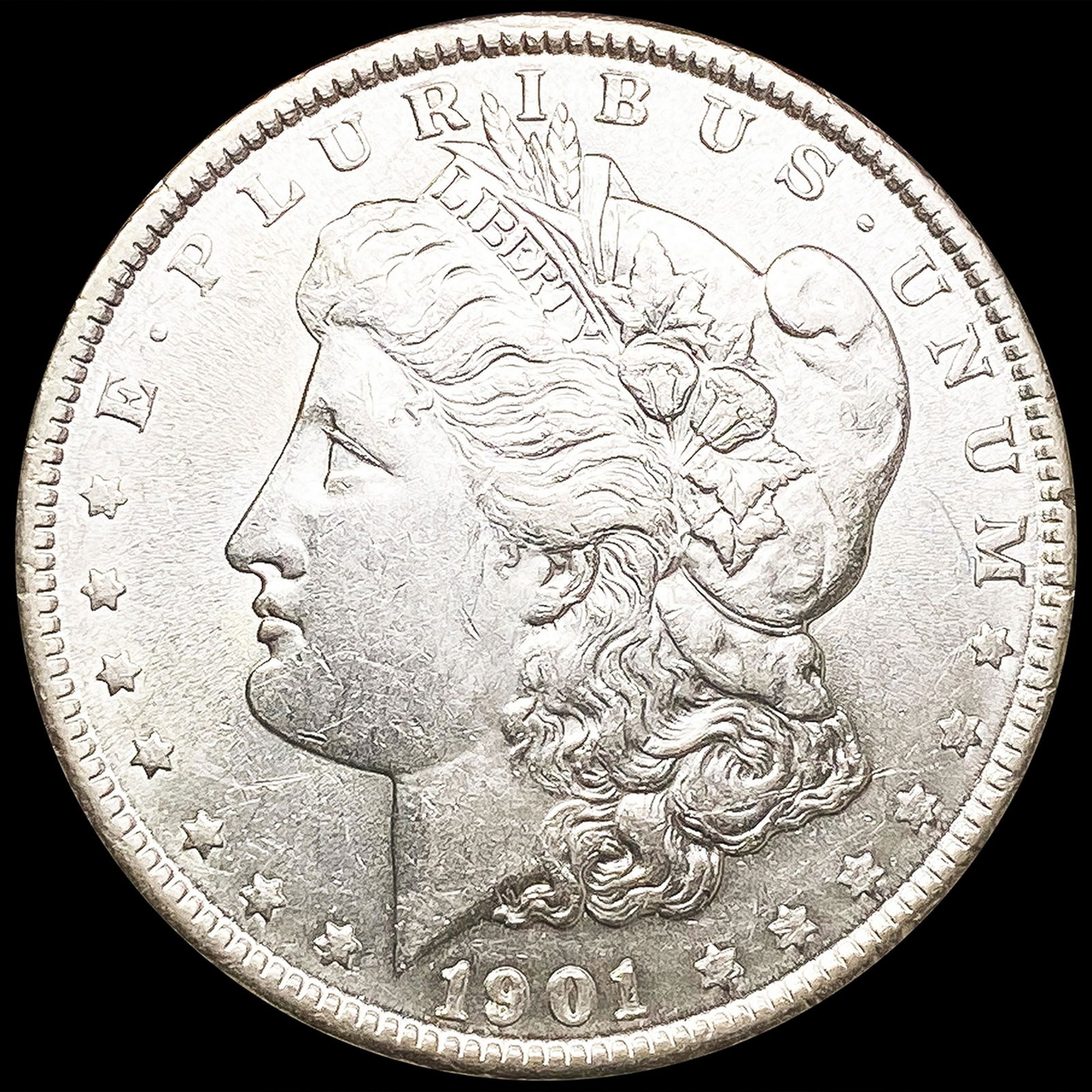 1901 Morgan Silver Dollar CLOSELY UNCIRCULATED (1 of 2)