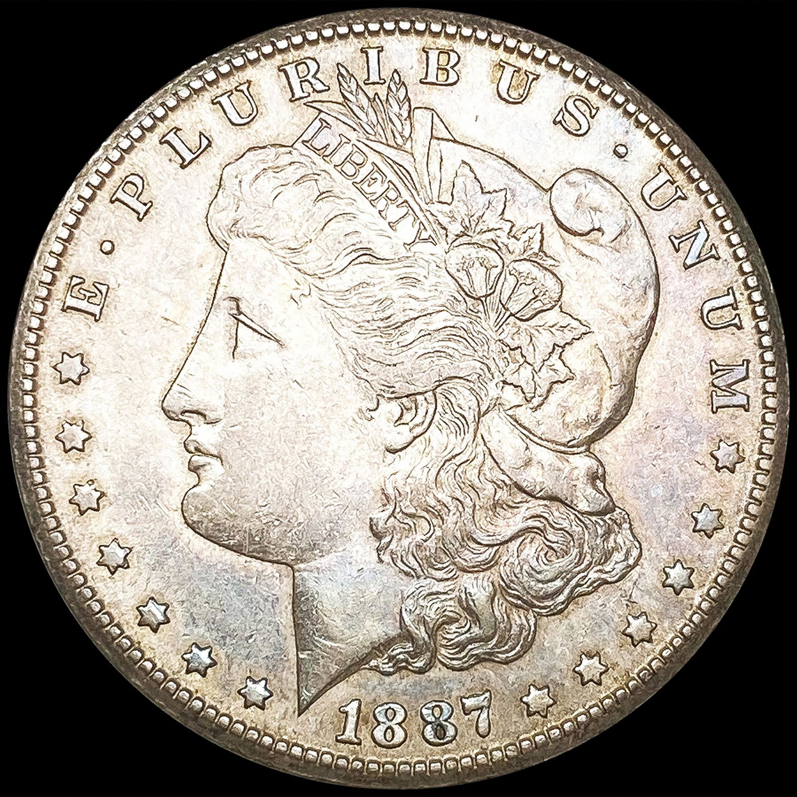 1887-S Morgan Silver Dollar CLOSELY UNCIRCULATED (1 of 2)