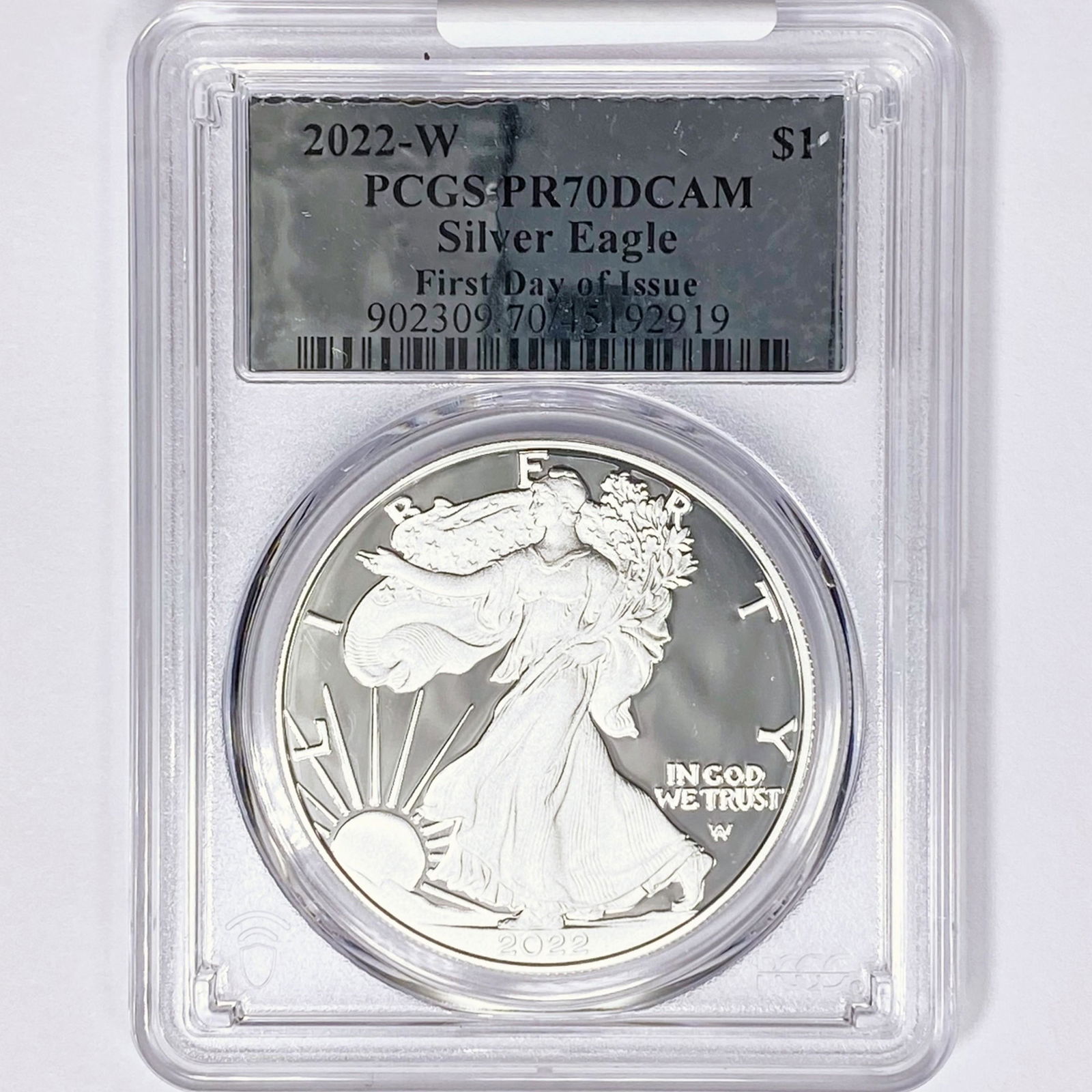 2022-W ASE PCGS PR70 DCAM, 1st Day (1 of 2)