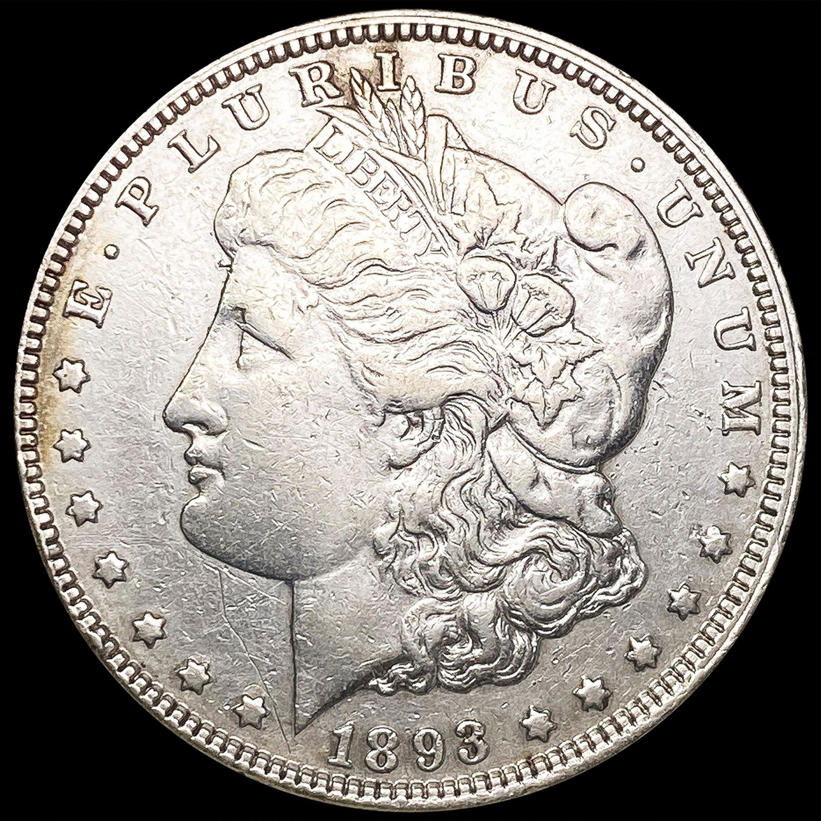 1893-O Morgan Silver Dollar CLOSELY UNCIRCULATED (1 of 2)