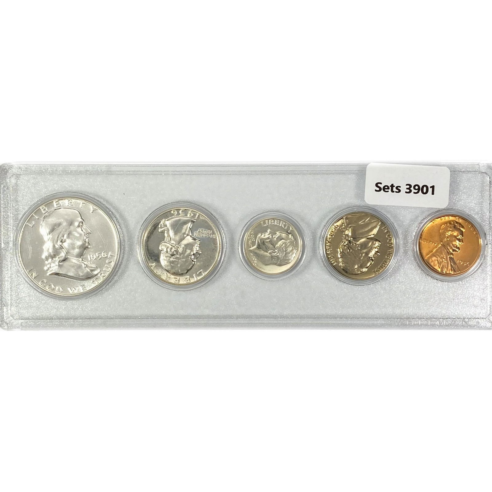 1956 US Proof Coin Set (5 Coins) (1 of 2)