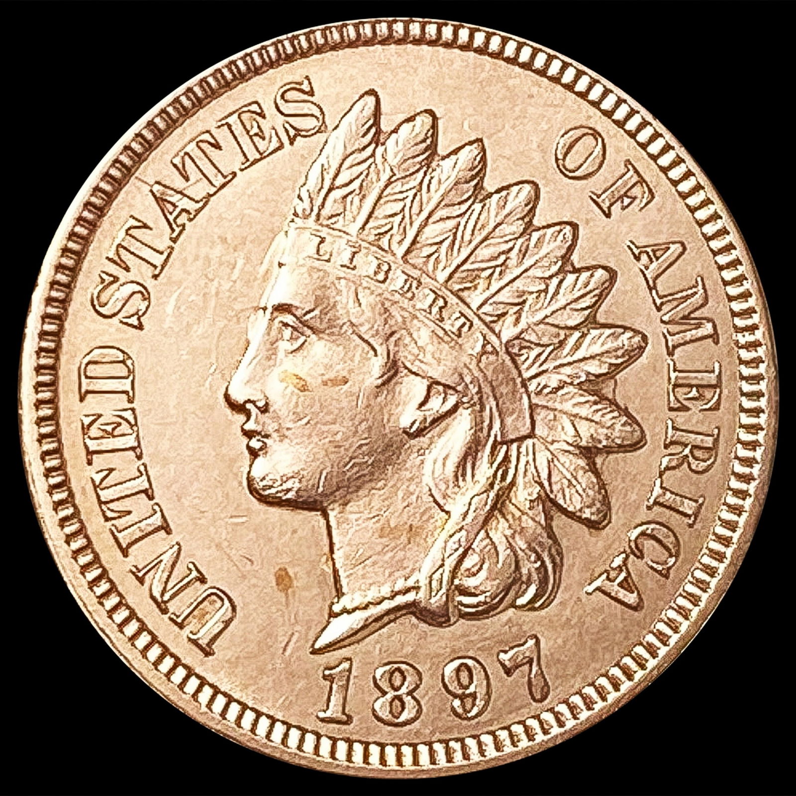 1897 Indian Head Cent UNCIRCULATED (1 of 2)