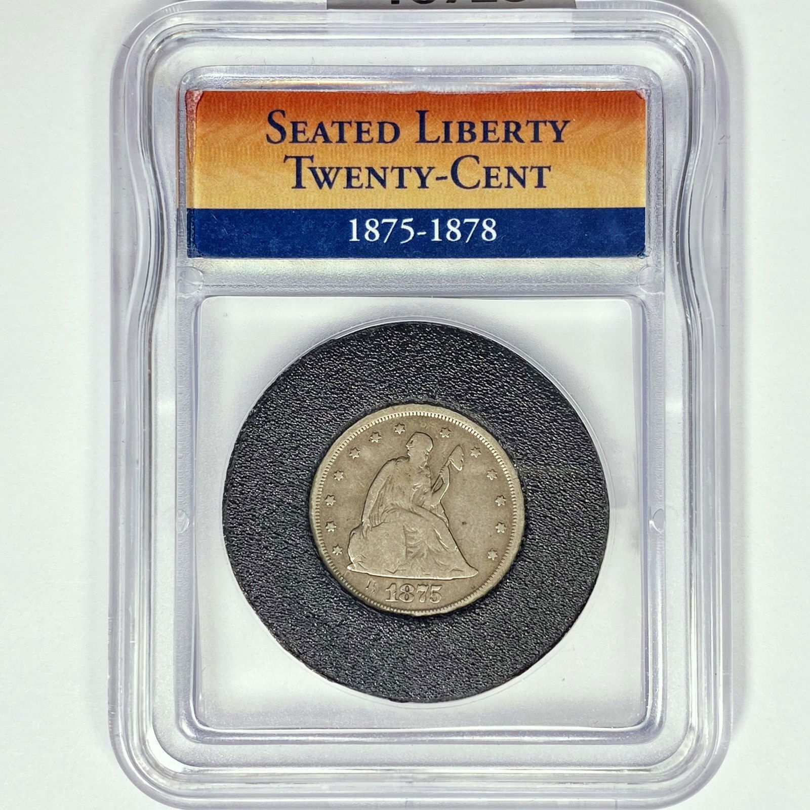 1875 Twenty Cent Piece FM (1 of 2)